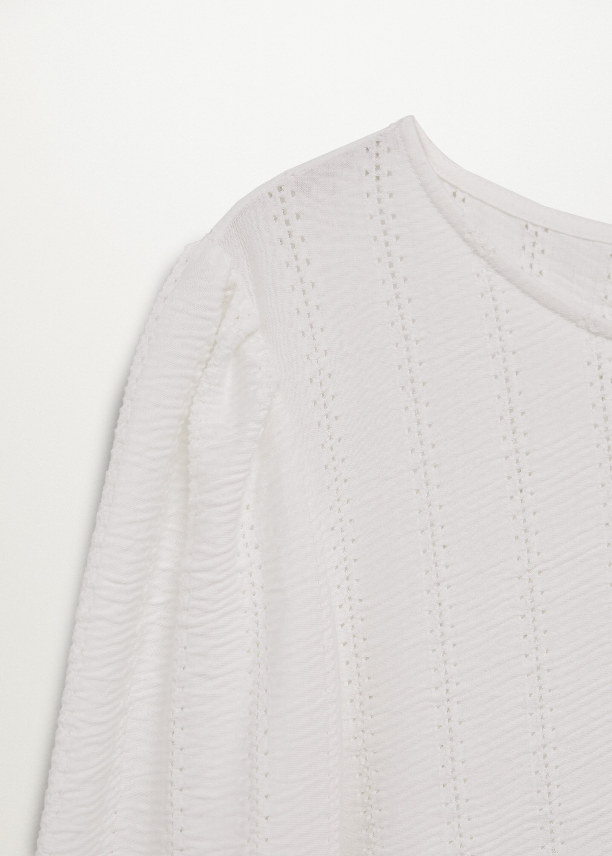 Openwork details T-shirt - Details of the article 8