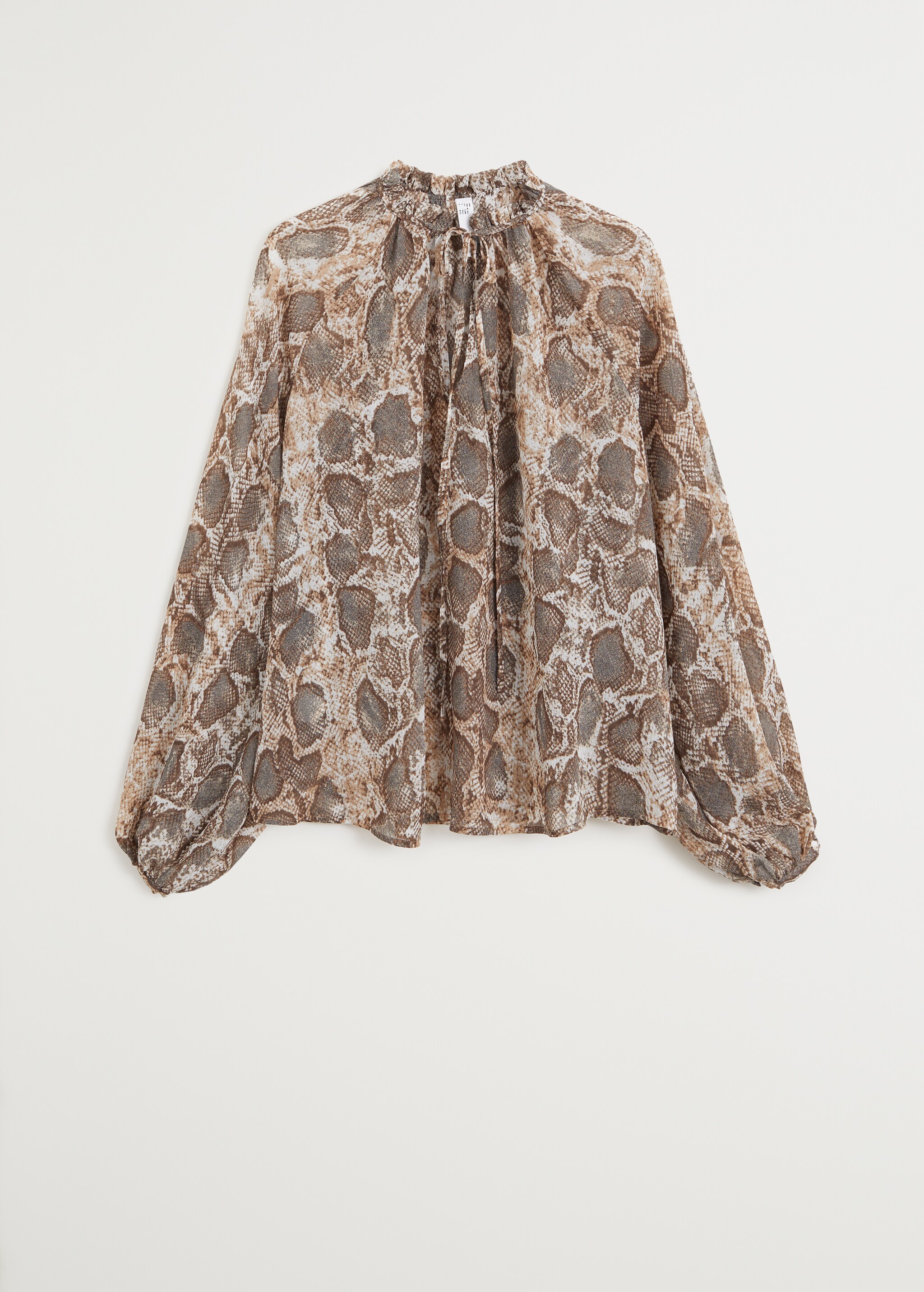 Puffed sleeves blouse - Article without model