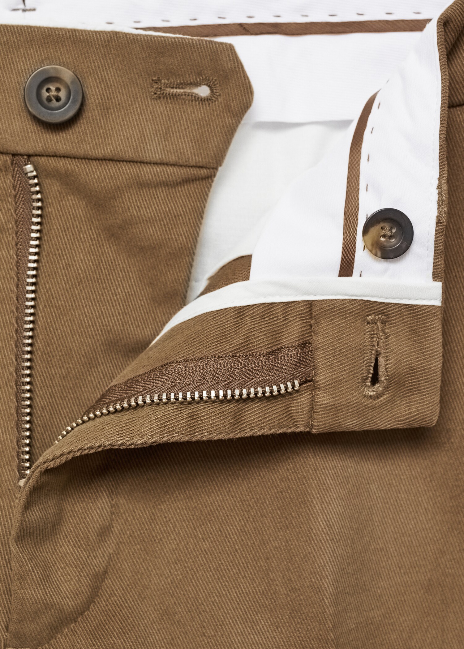 Regular Fit-Baumwollhose - Detail des Artikels 8