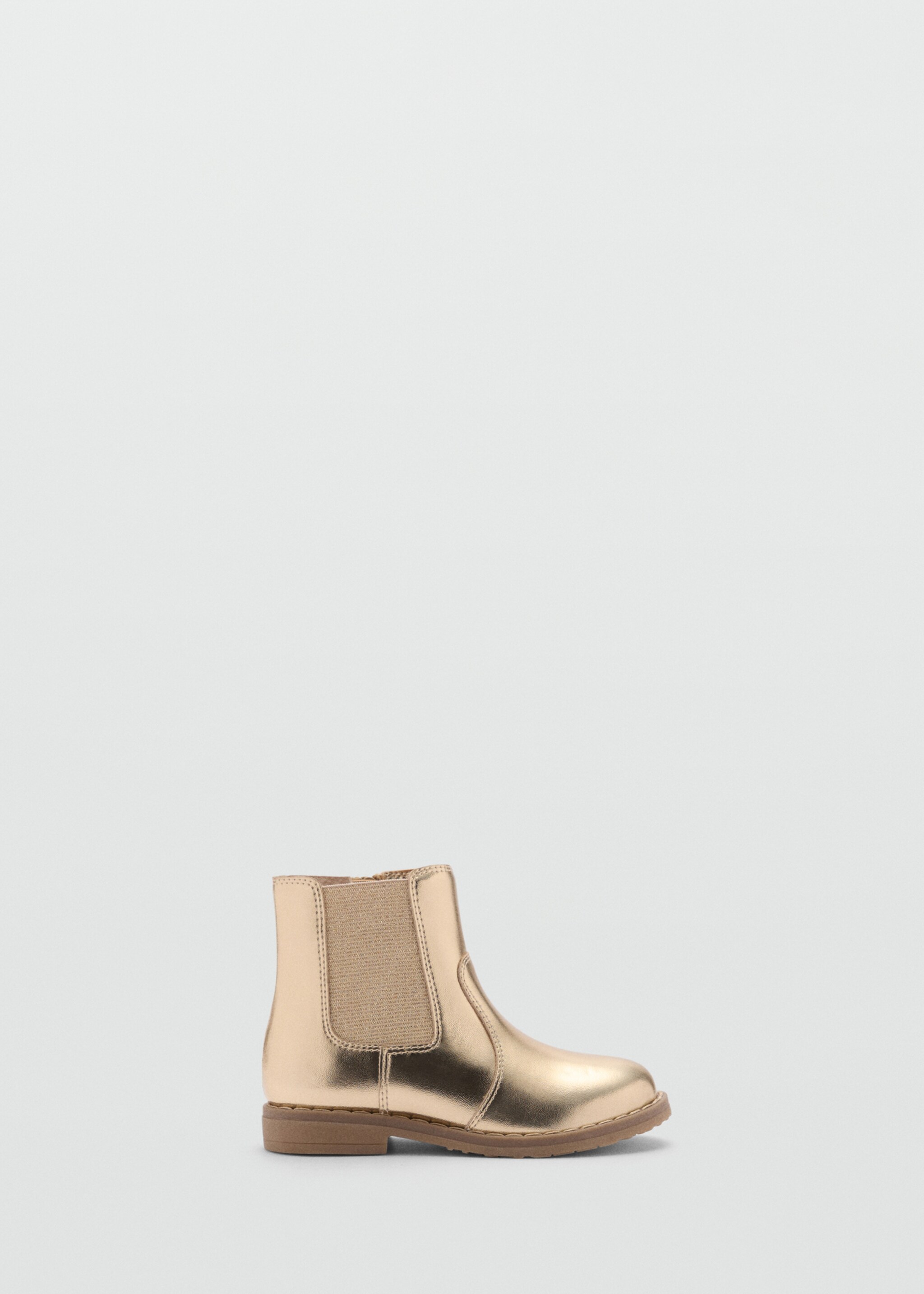 Enkellaarzen met metallic afwerking - Artikel zonder model, Goud. Ref: 77015971-00.
