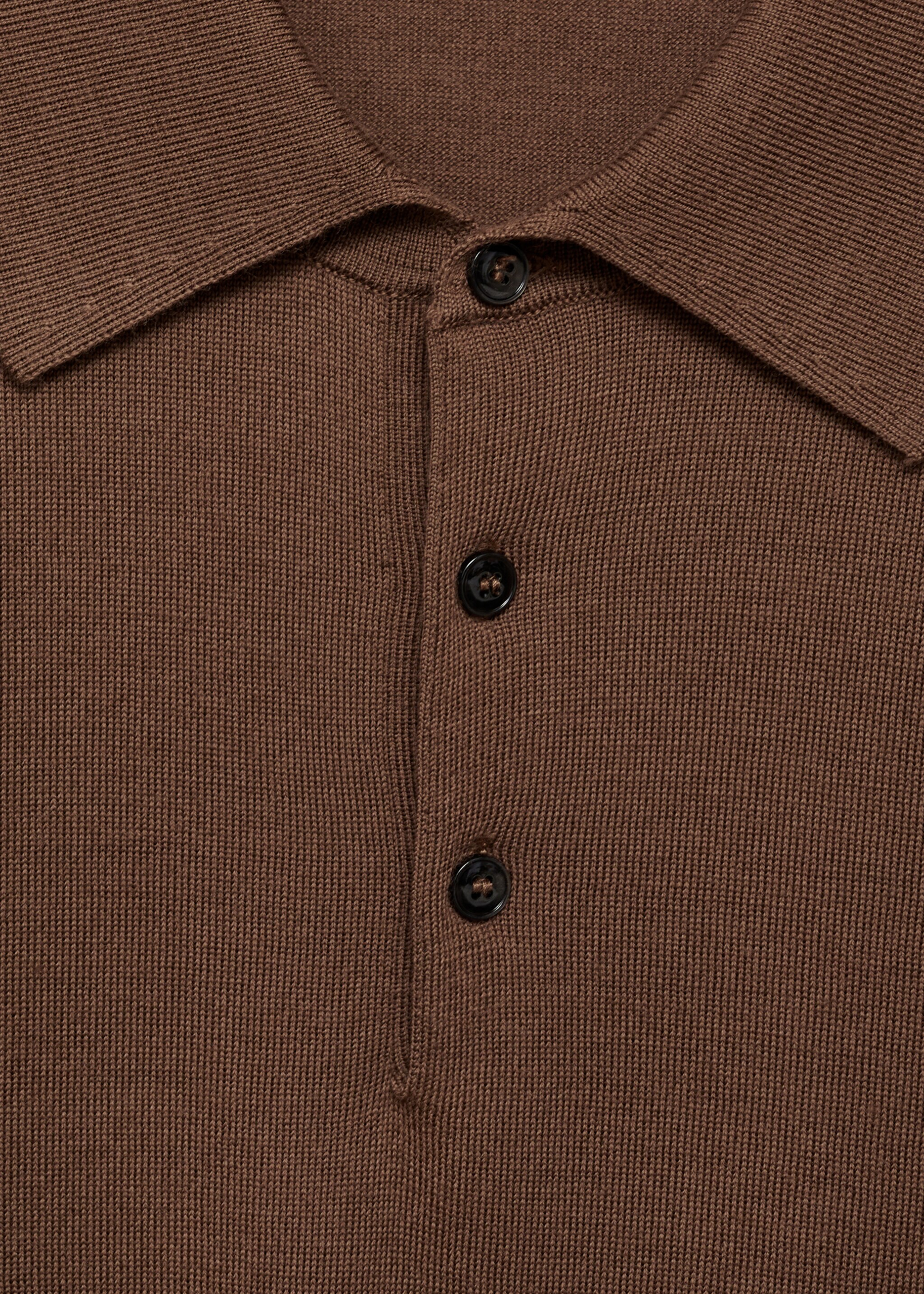 Polo 100% lana merino manga larga - Detalle del artículo 8