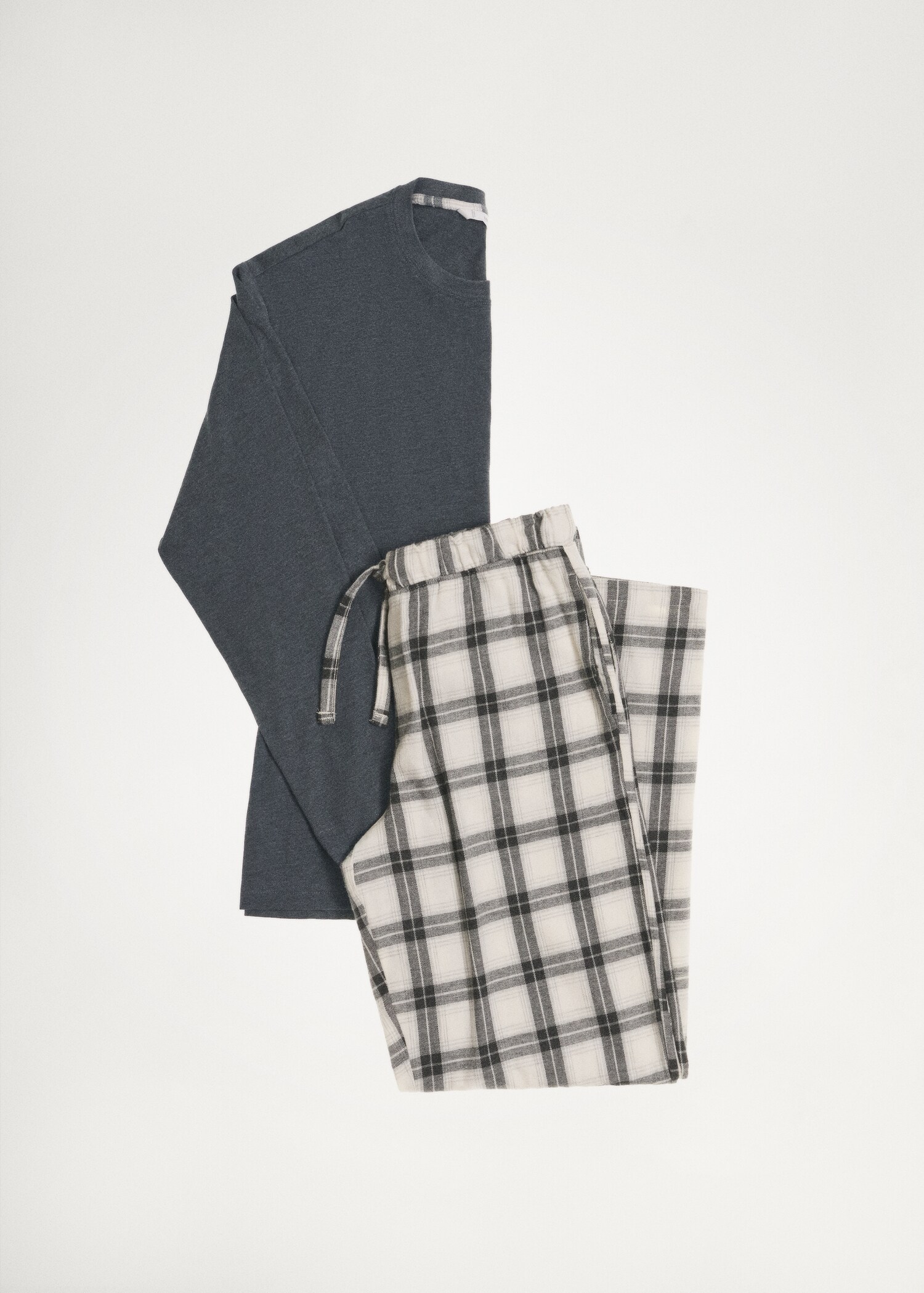 100% cotton check pyjama set - Details of the article 5