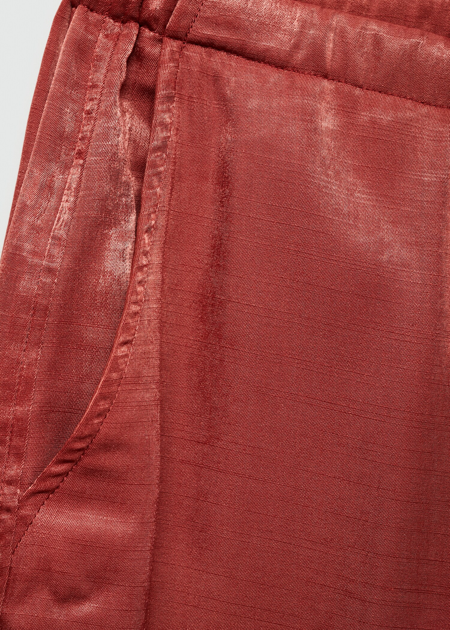 Satijnen crop broek - Detail van het artikel 0