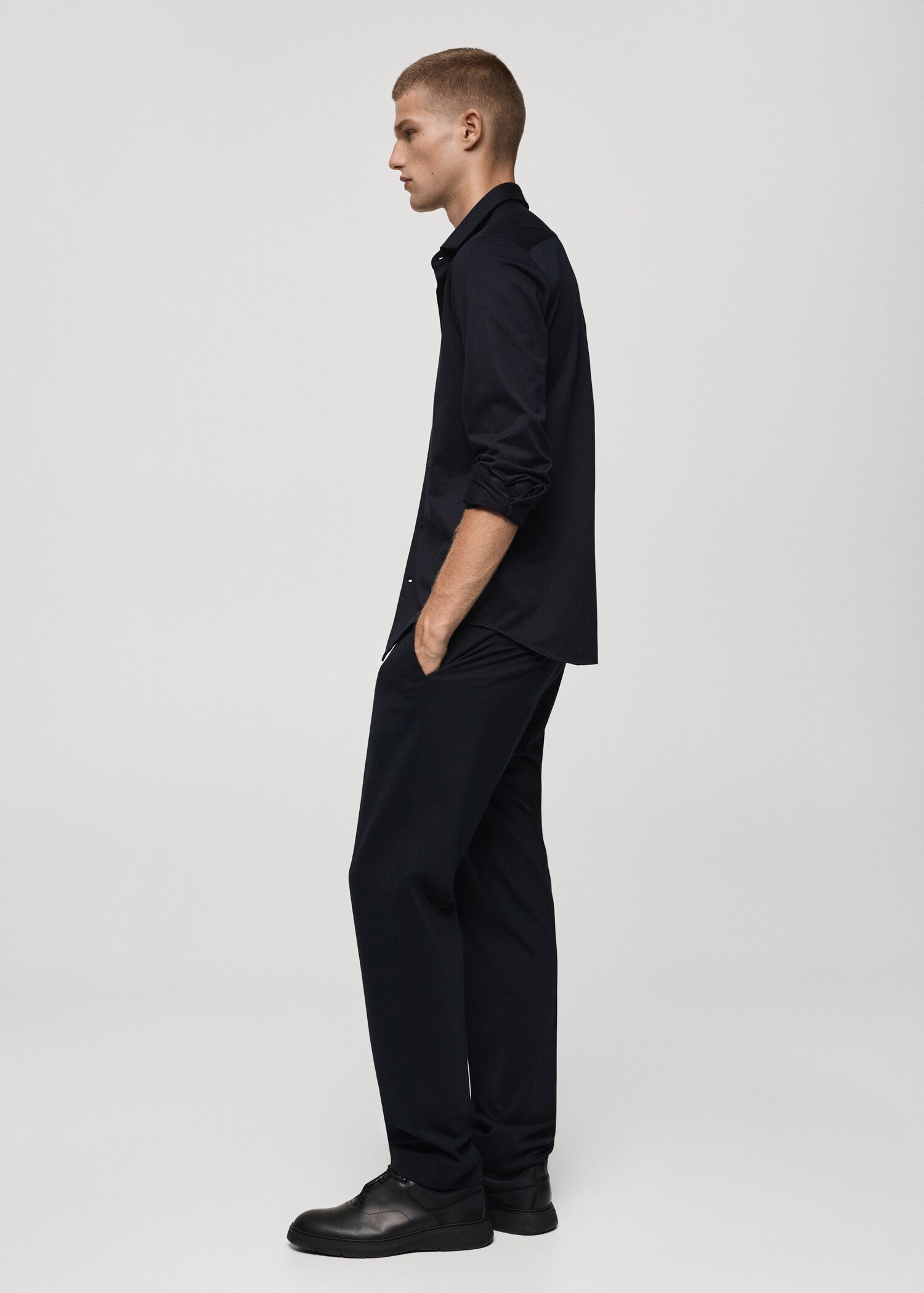 Crease-resistant regular-fit shirt - Details of the article 2