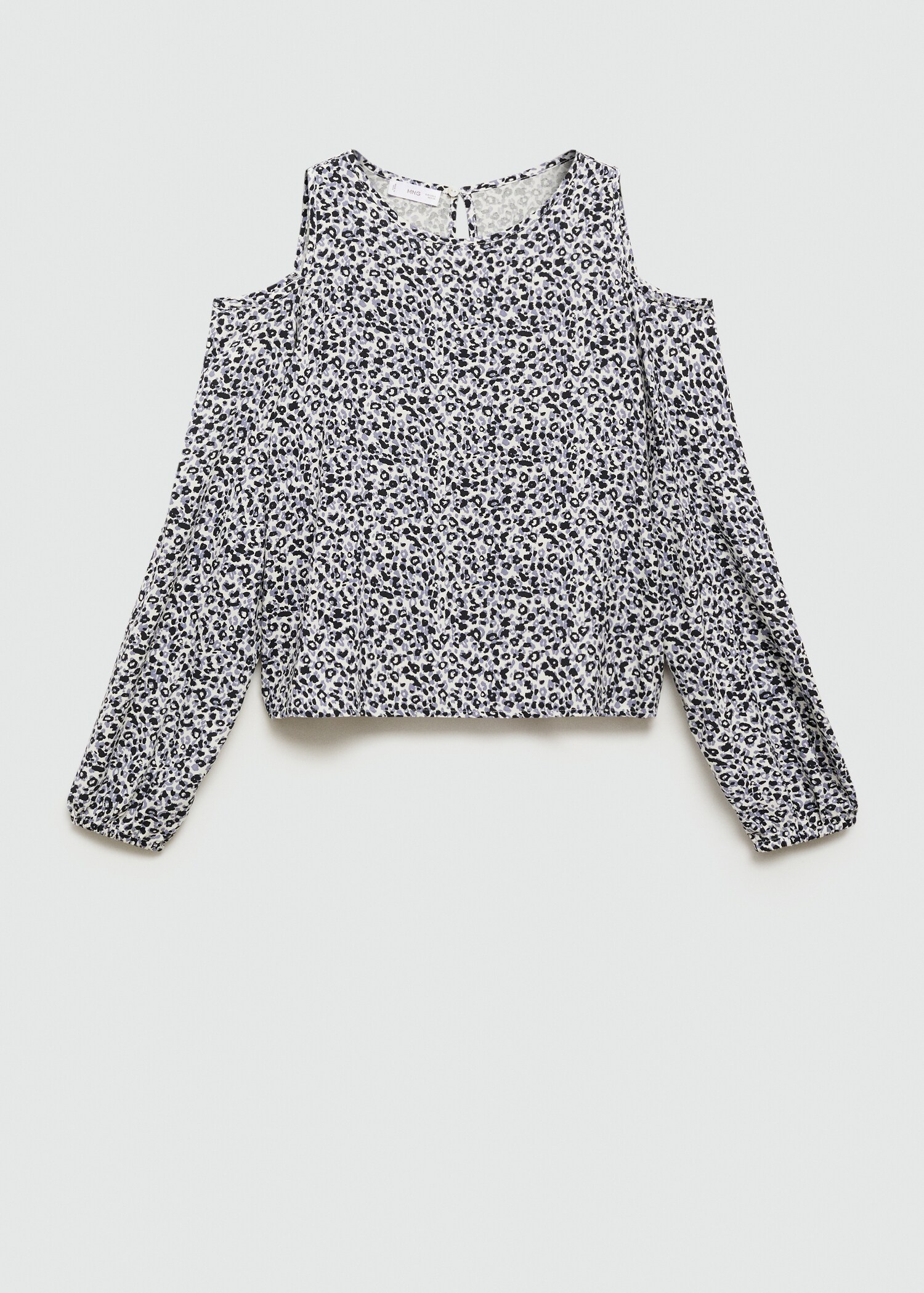 Animal-print blouse - Article without model