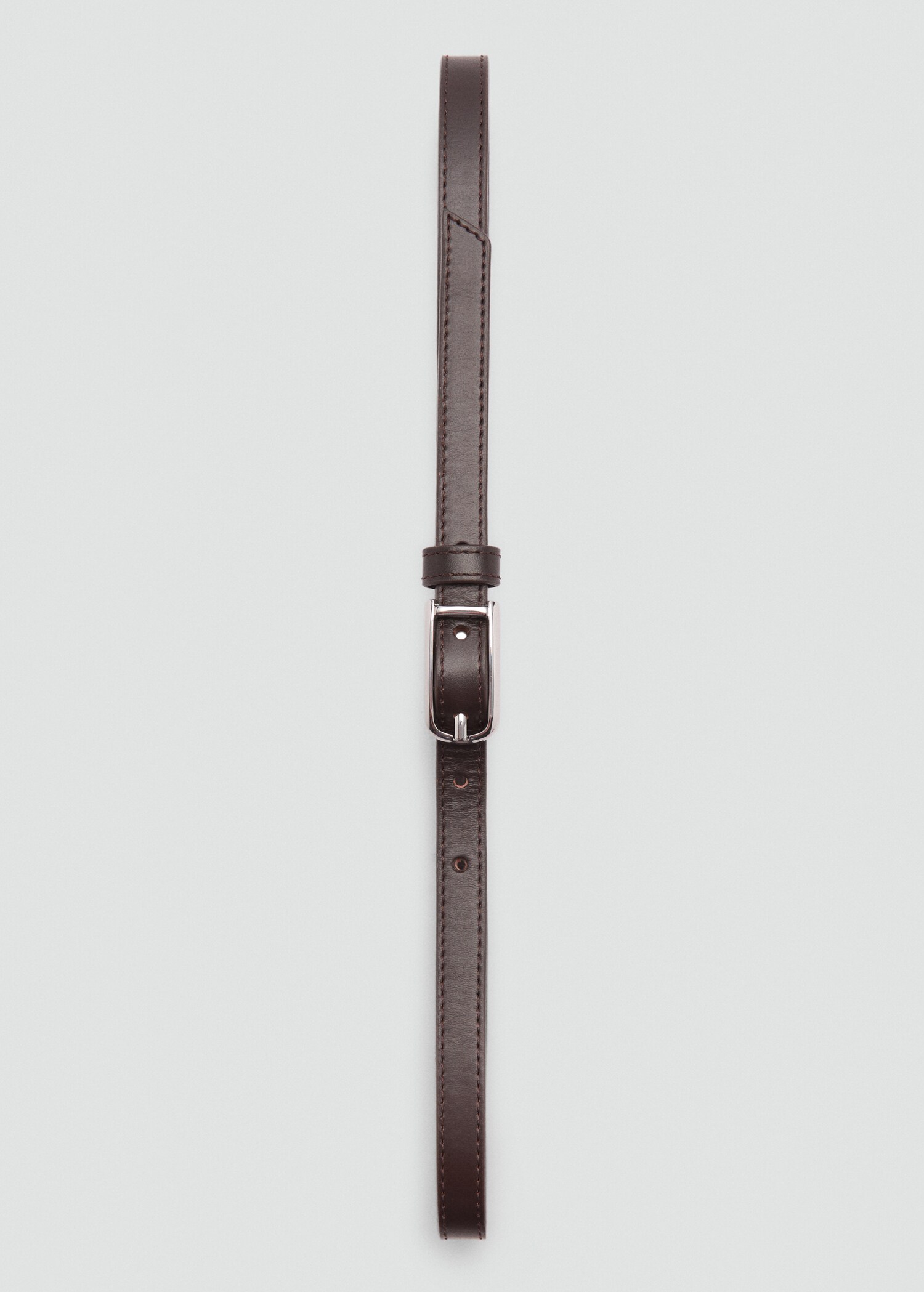 Leather skinny belt - Details of the article 2