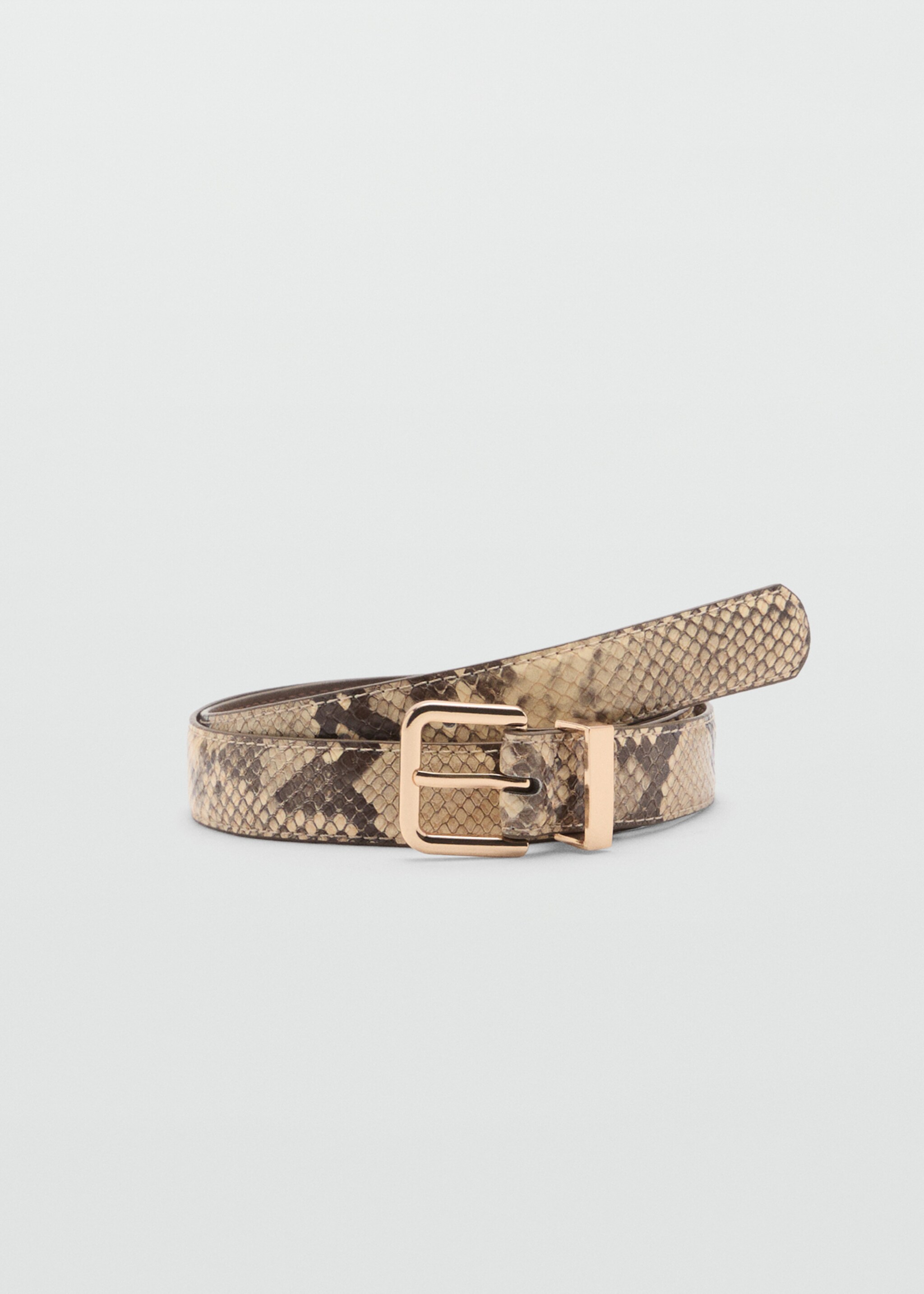 Cinturón efecto serpiente - Artículo sin modelo