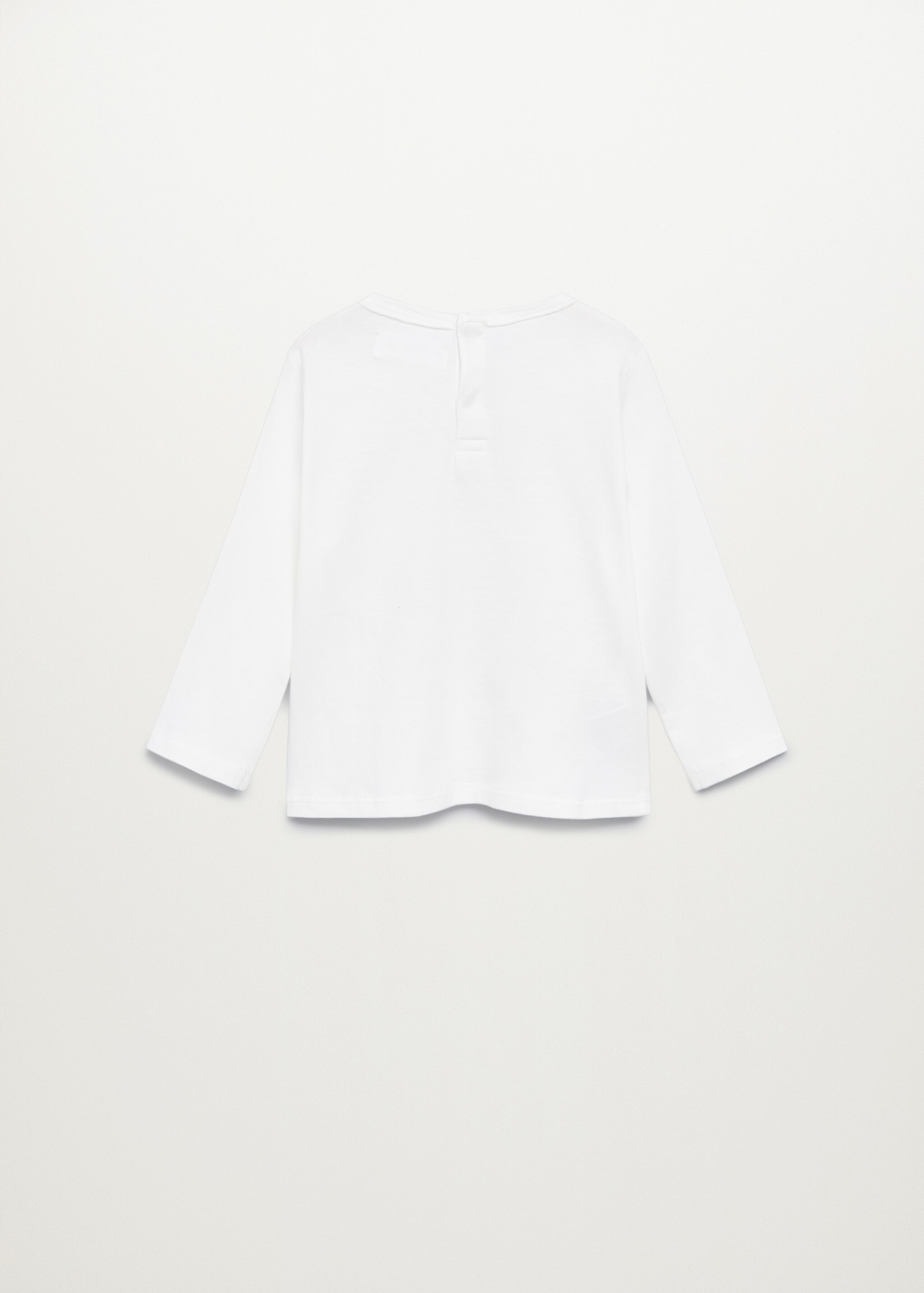 Camiseta algodón orgánico estampada - Reverso del artículo