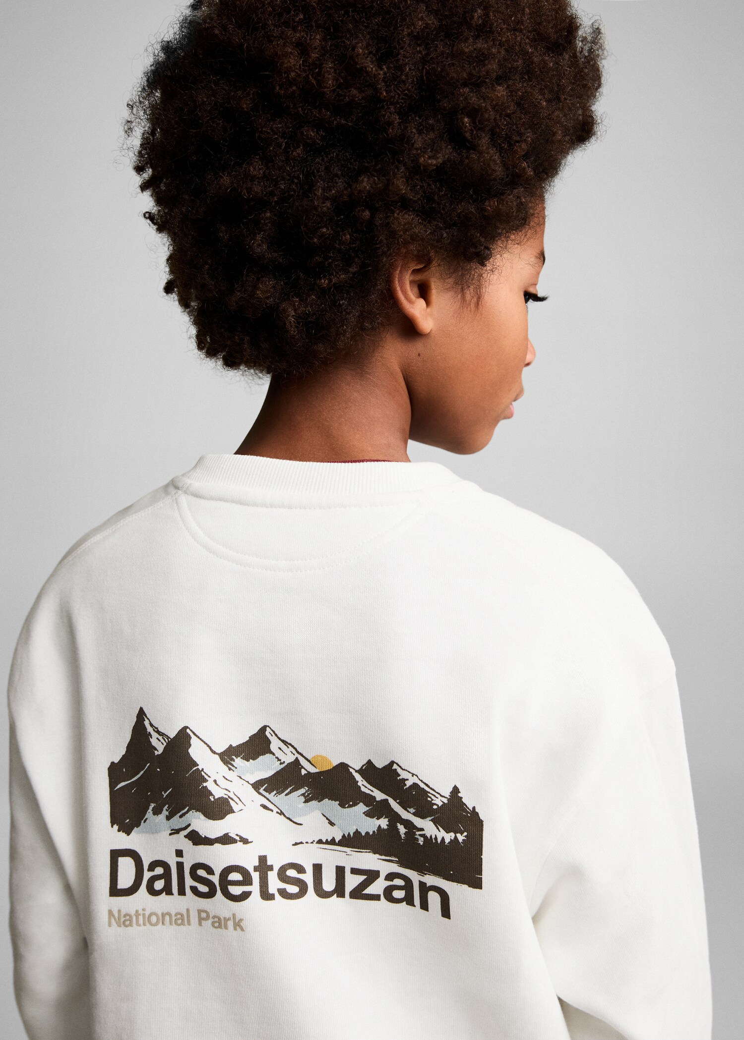Printed cotton sweatshirt - Details of the article 4