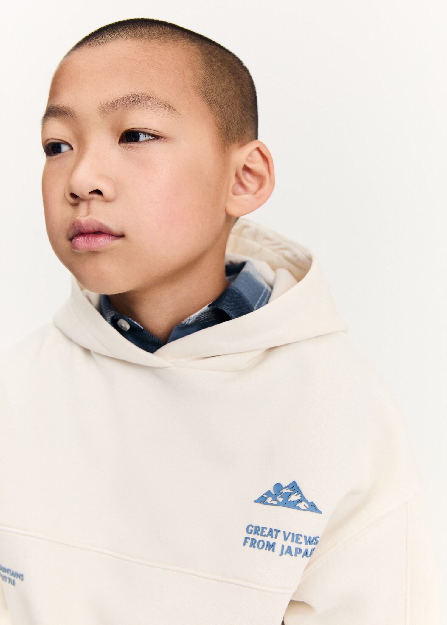 Sweat-shirt imprimé capuche - Détail de l'article 1
