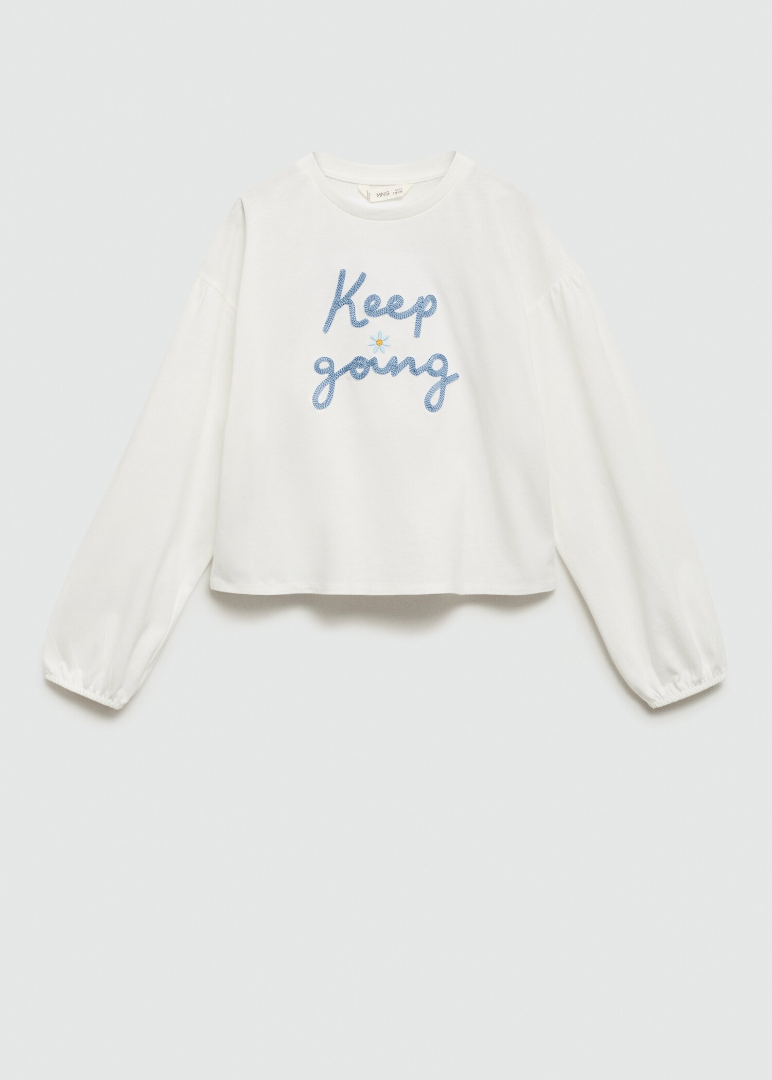 Embroidered detail T-shirt - Article without model