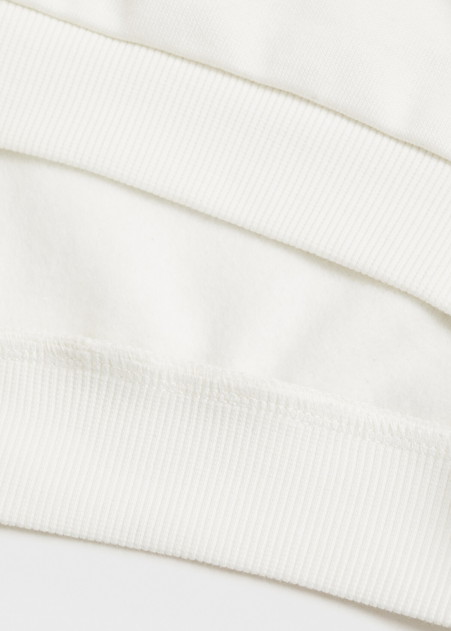 Sudadera algodón detalle bordado - Detalle del artículo 0