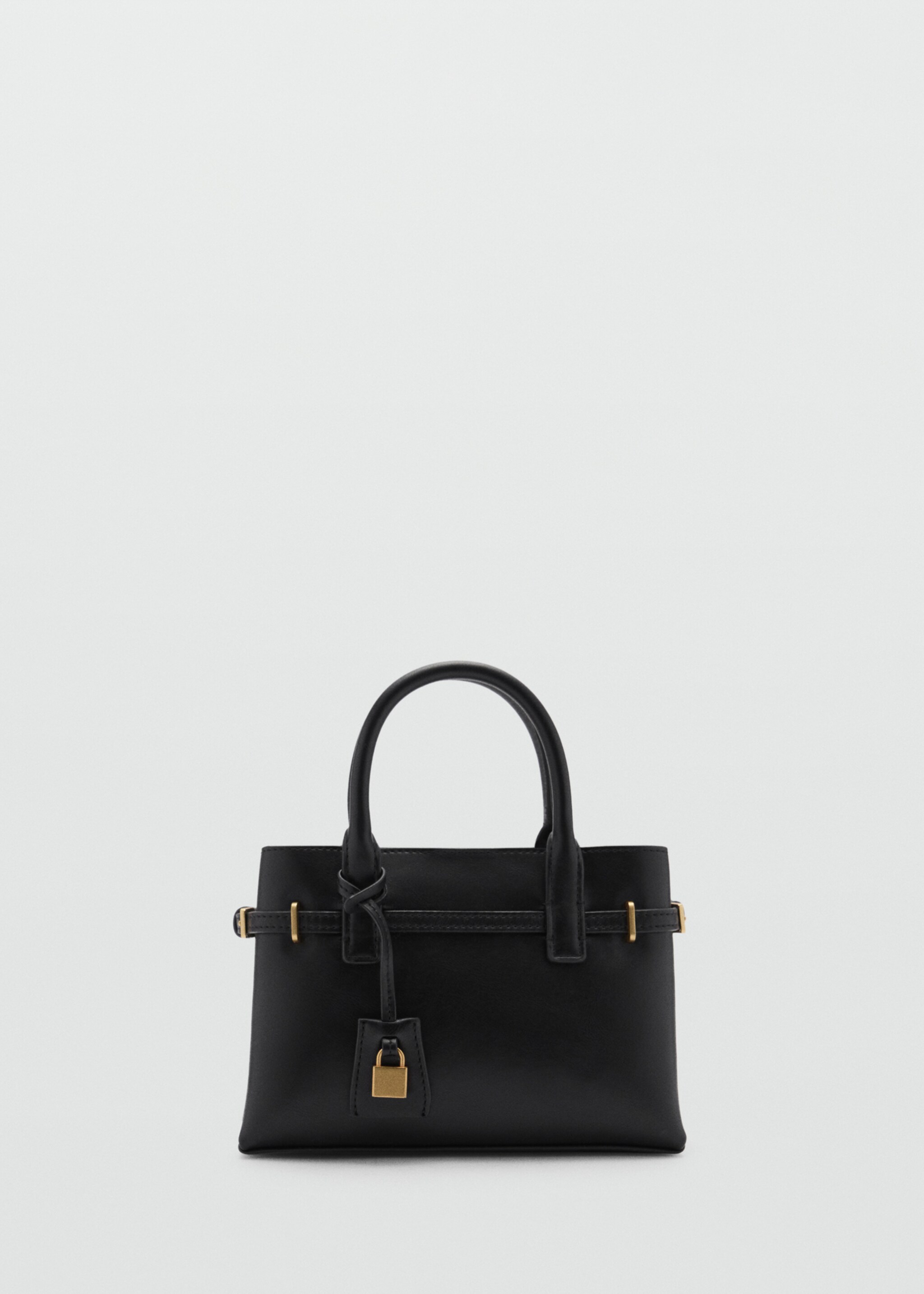 Mini-shopper with rear padlock - Article without model, Black. Ref: 77016356-00.
