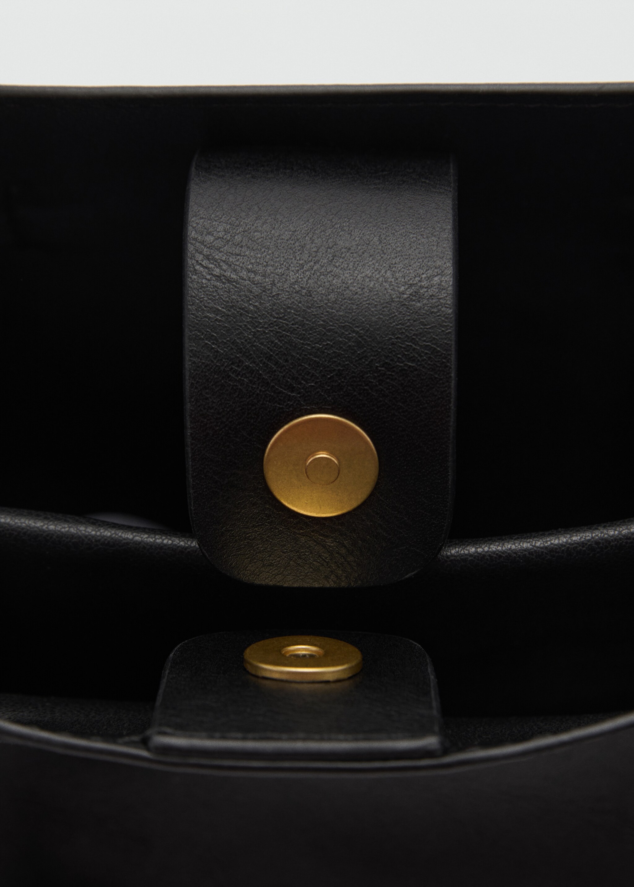 Mini-shopper with rear padlock - Details of the article 3, Black. Ref: 77016356-00.