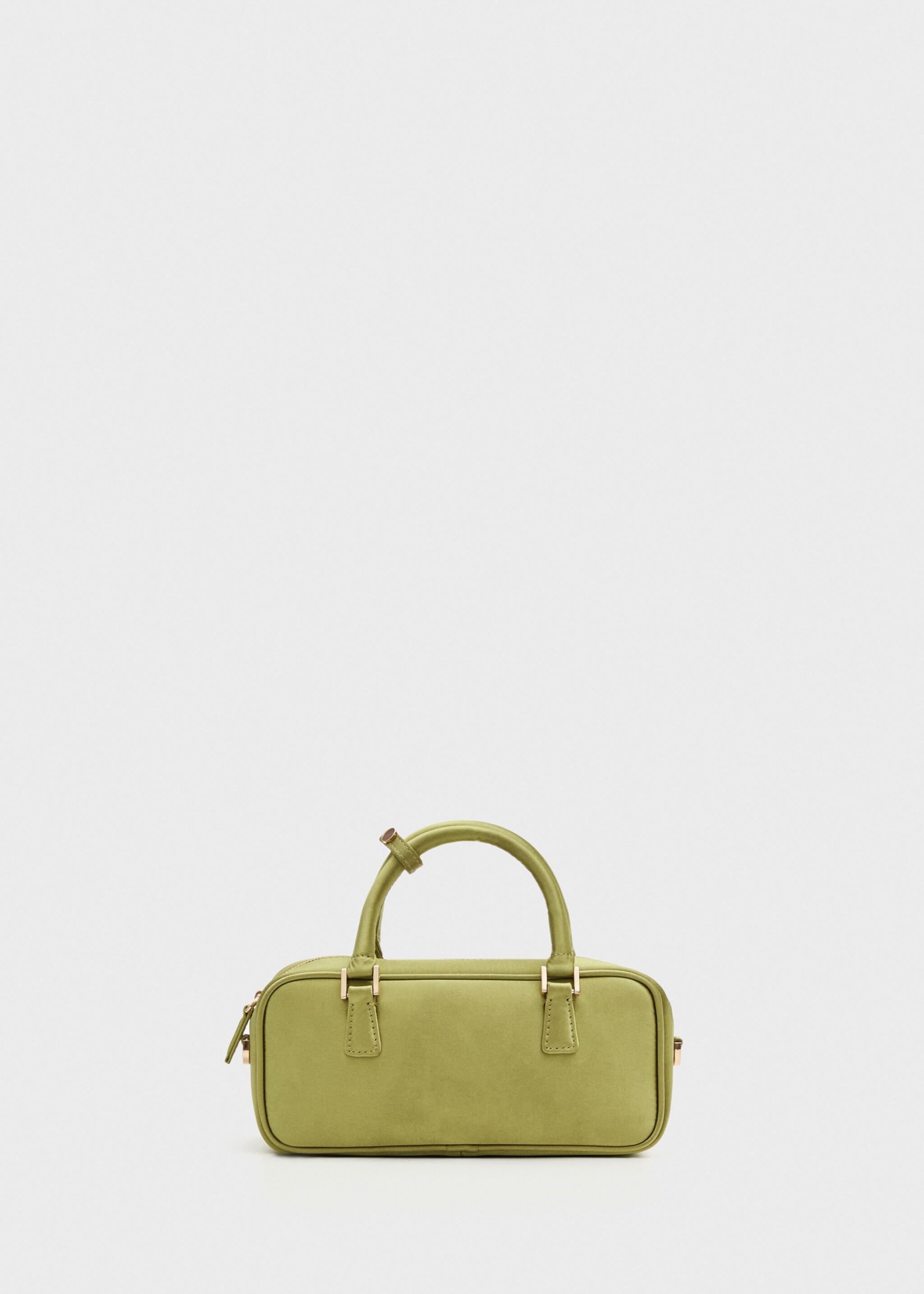 Mini satin bowling bag - Article without model, Green. Ref: 77016358-00.