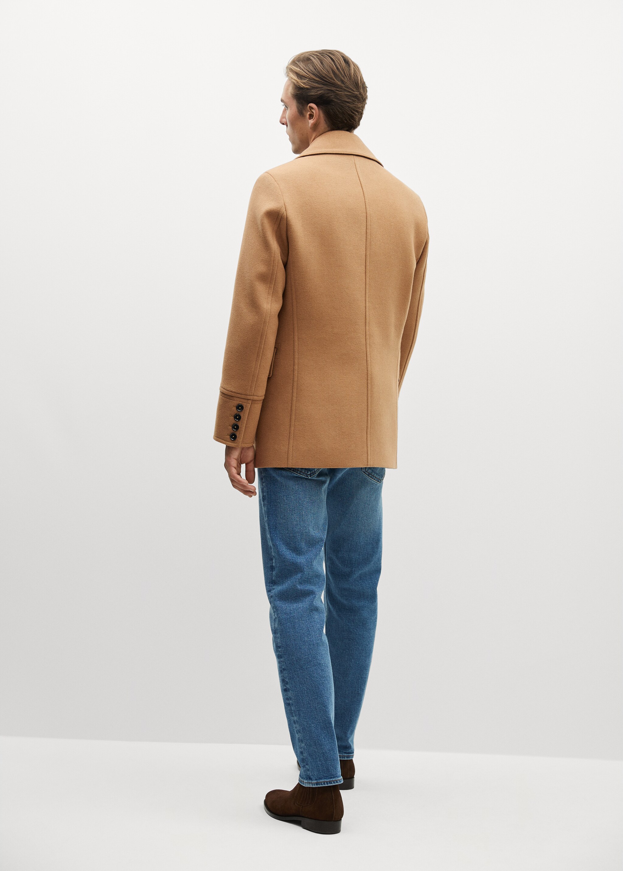 Americana vestit slim fit teixit comfort strech - Revers de l'article