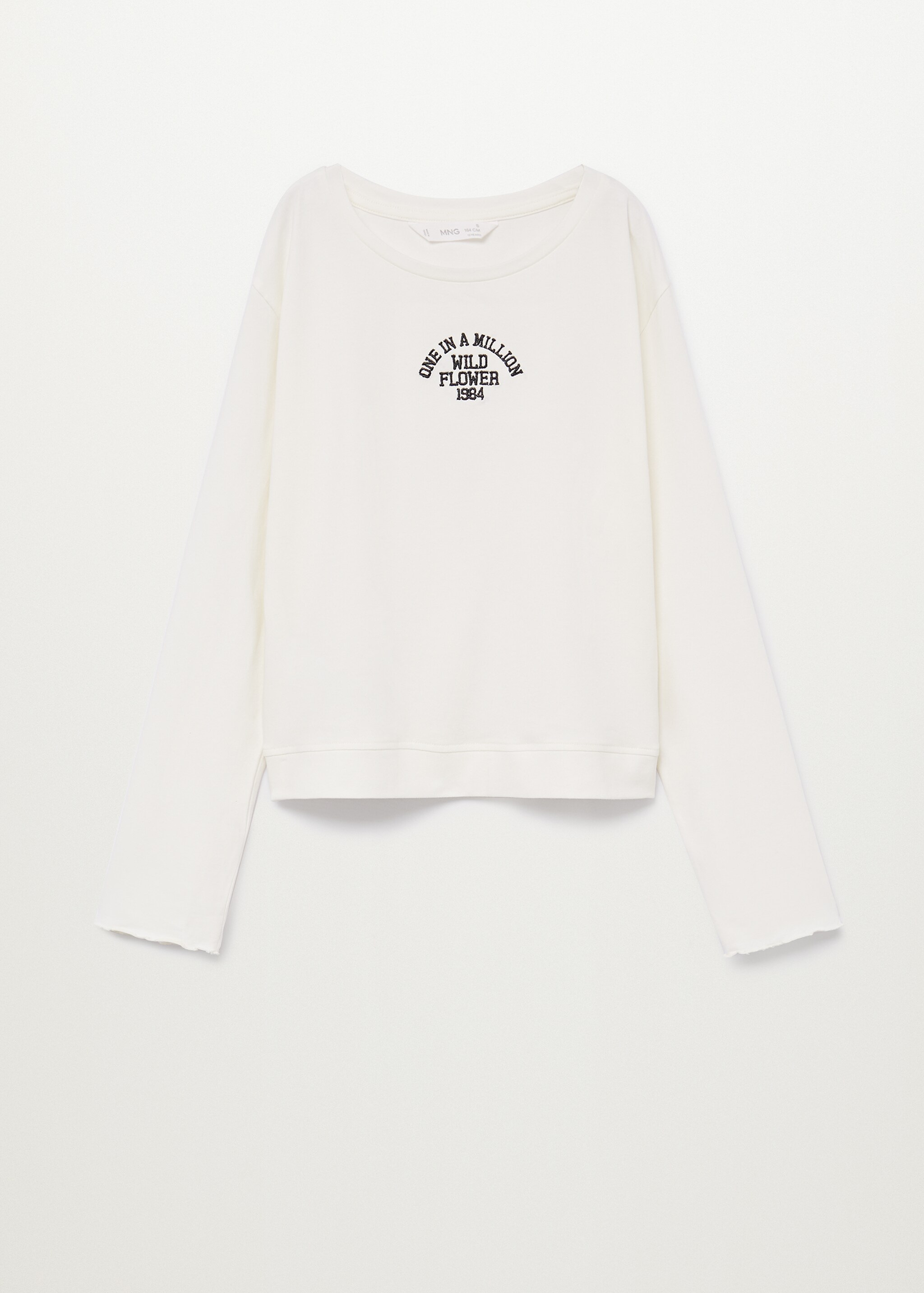 T-shirt coton message - Article sans modèle
