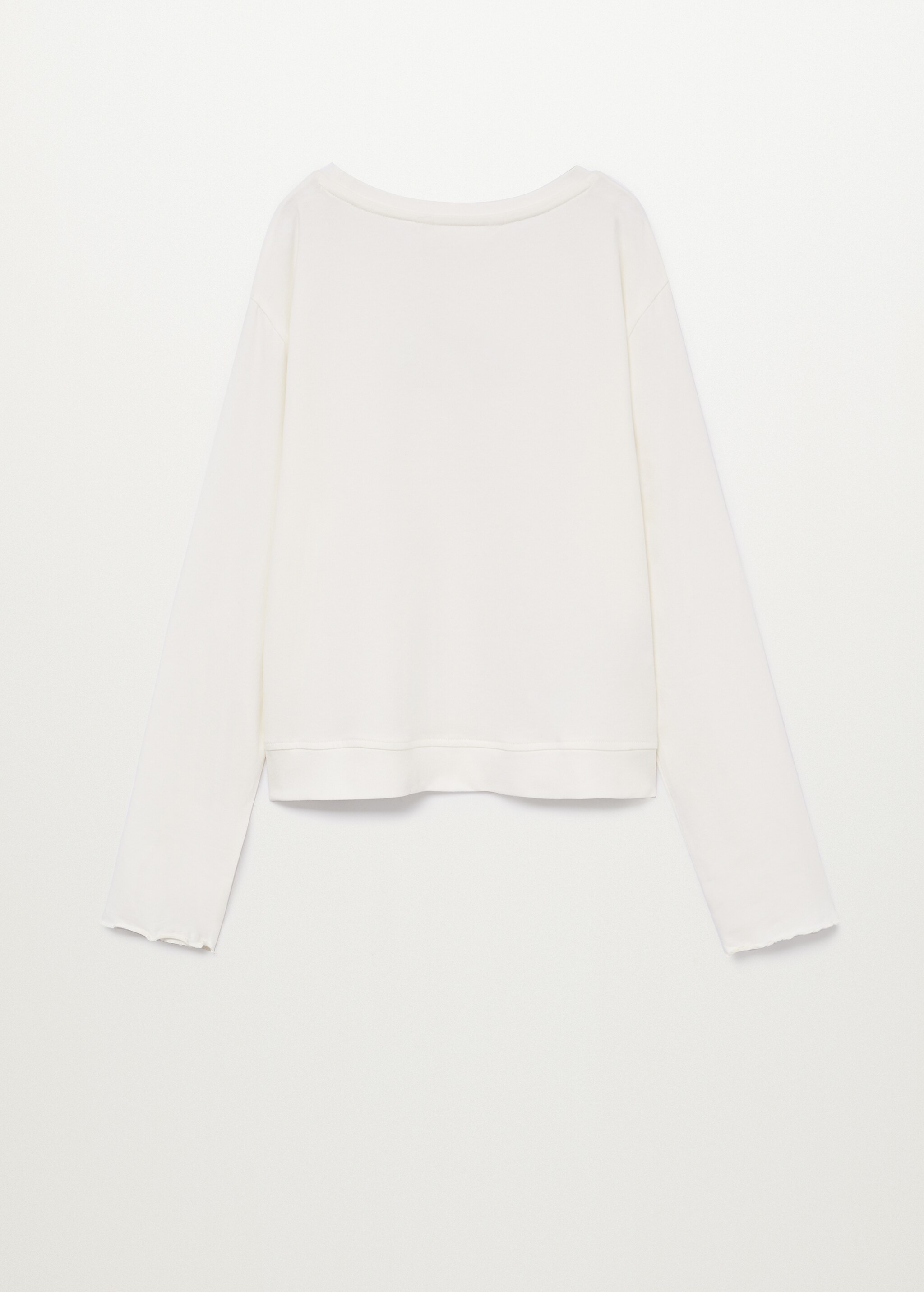 T-shirt coton message - Verso de l’article