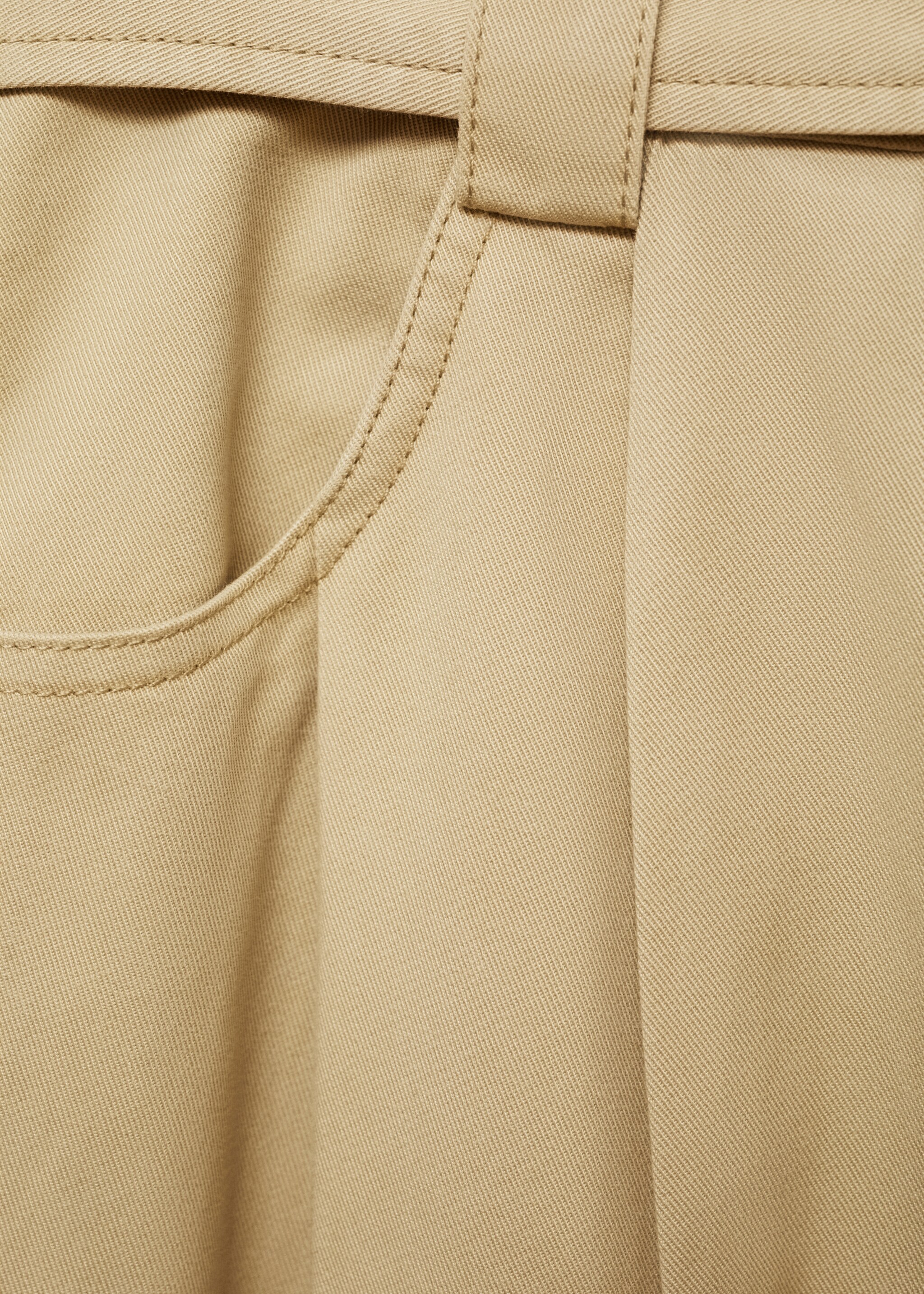 Lyocell broek met ceintuur - Detail van het artikel 0