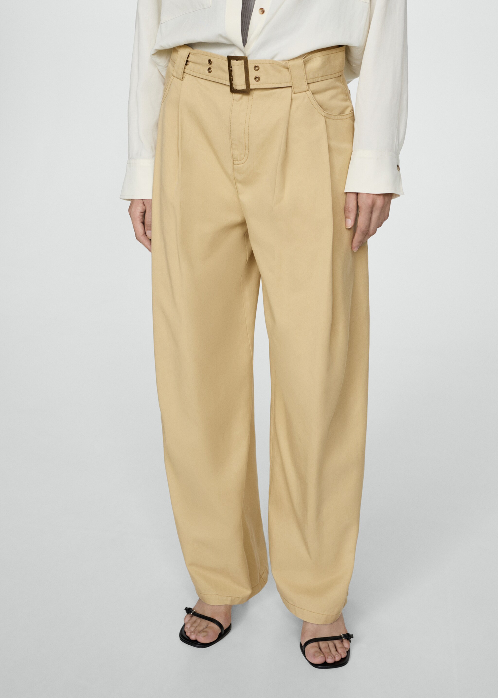 Lyocell broek met ceintuur - Detail van het artikel 1