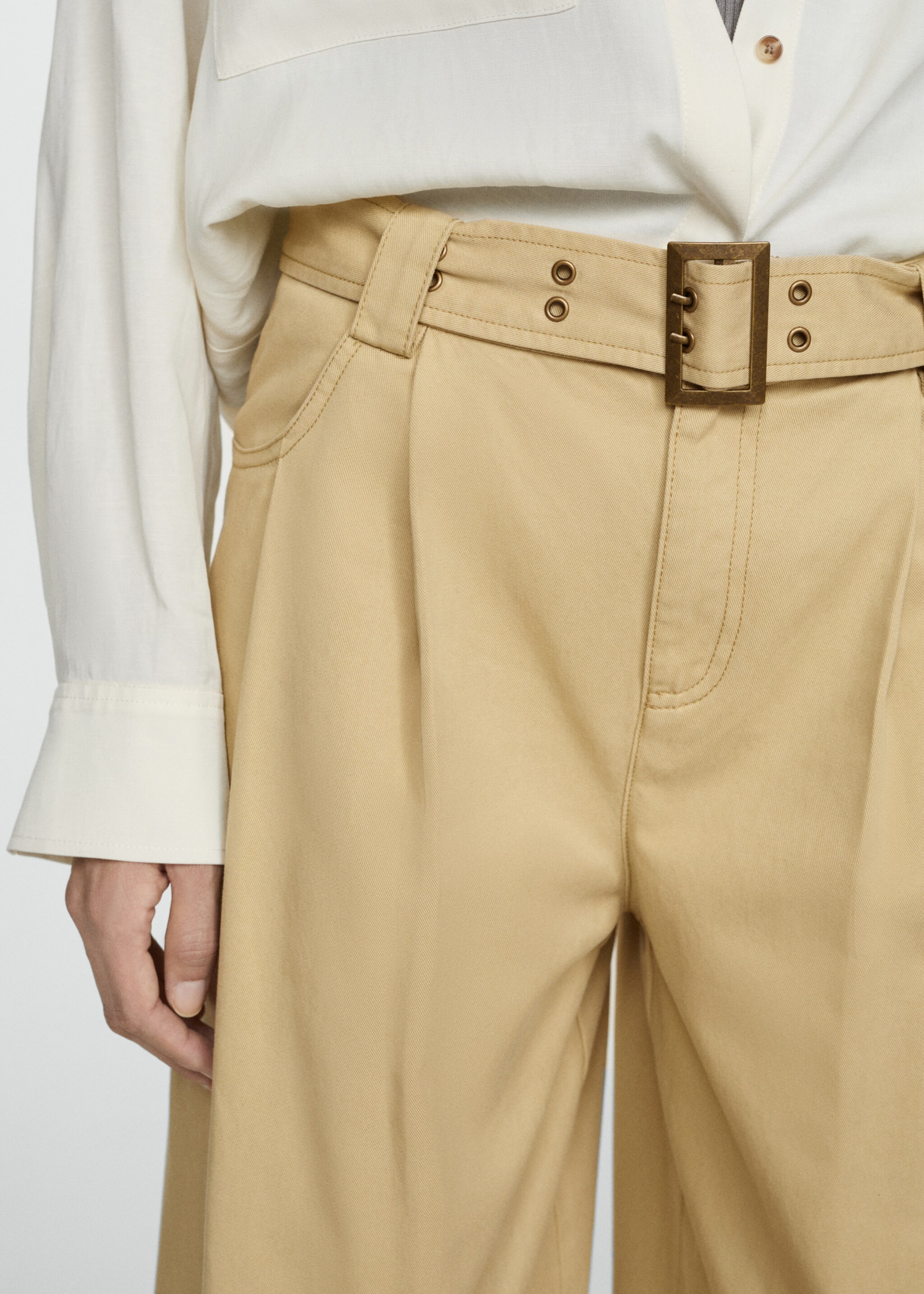 Lyocell broek met ceintuur - Detail van het artikel 6