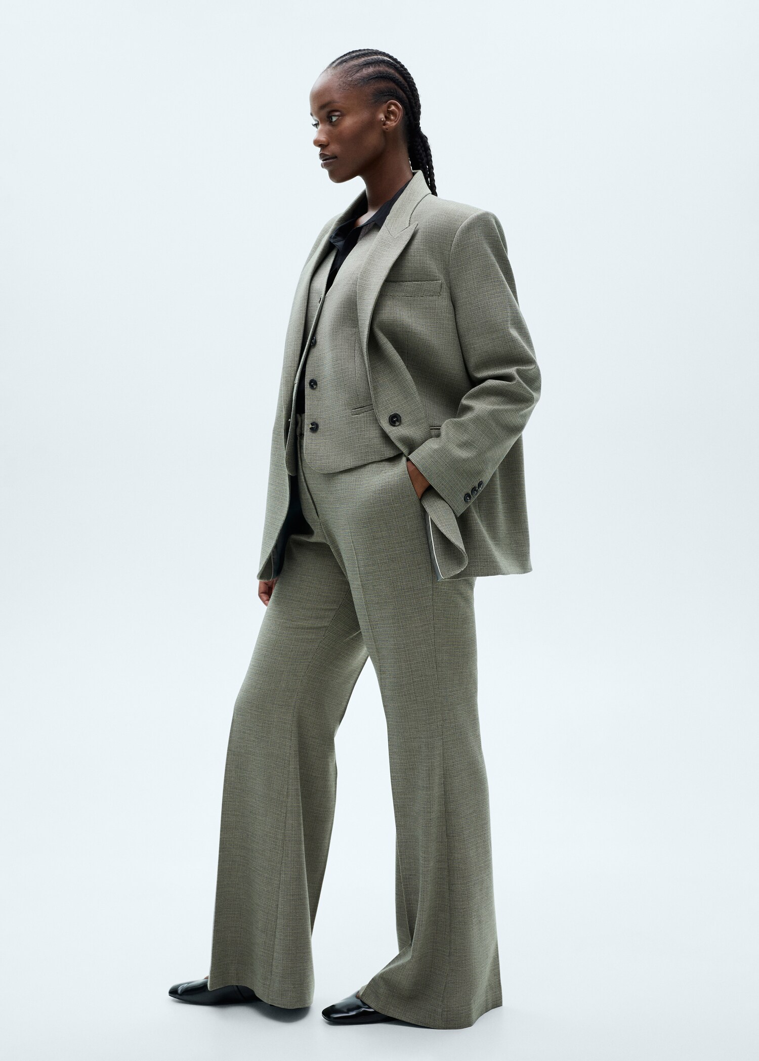 Pantaloni completo flare - Dettaglio dell'articolo 3