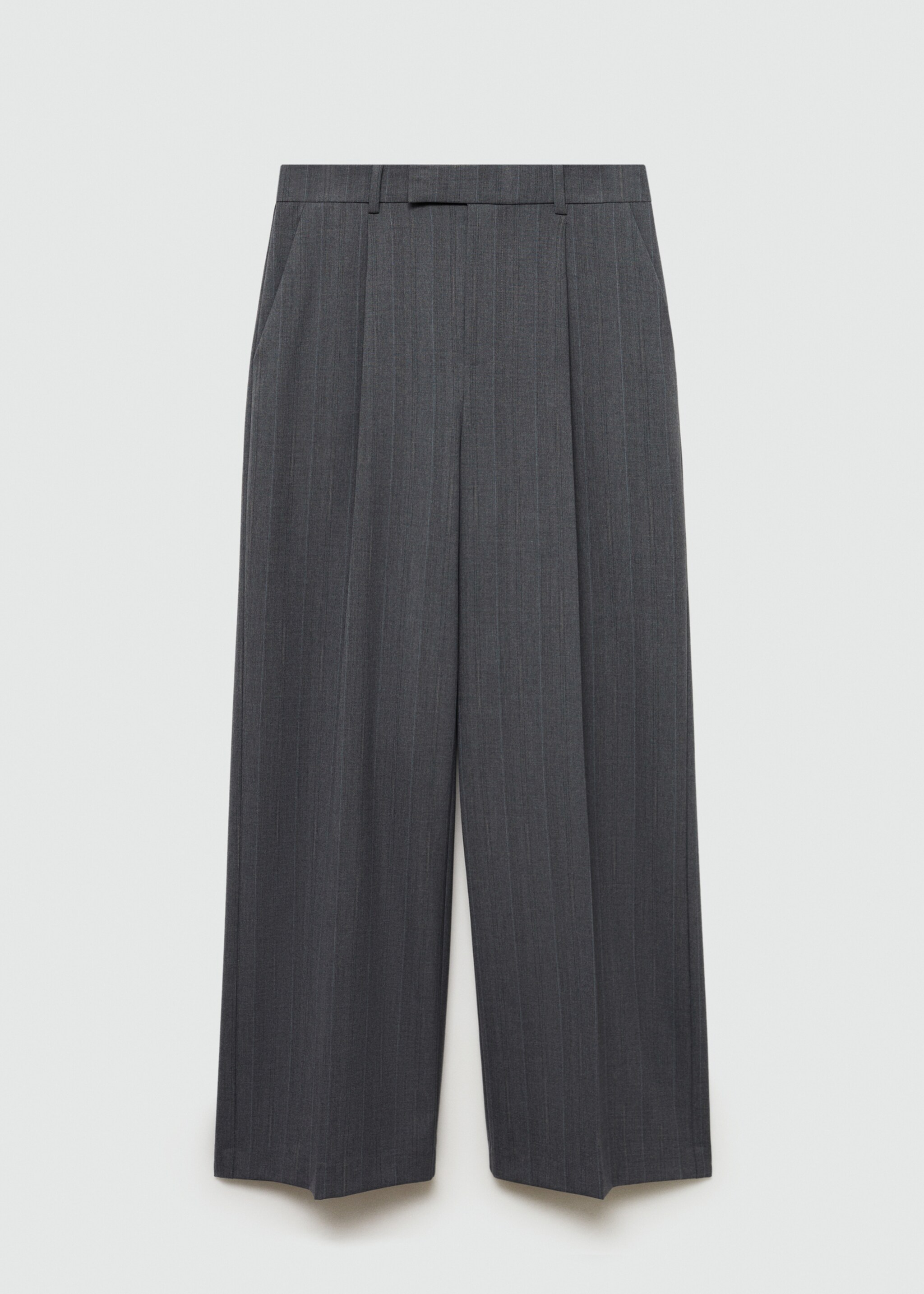 Pantalón traje raya diplomática - Artículo sin modelo, Gris. Ref: 77016728-00.