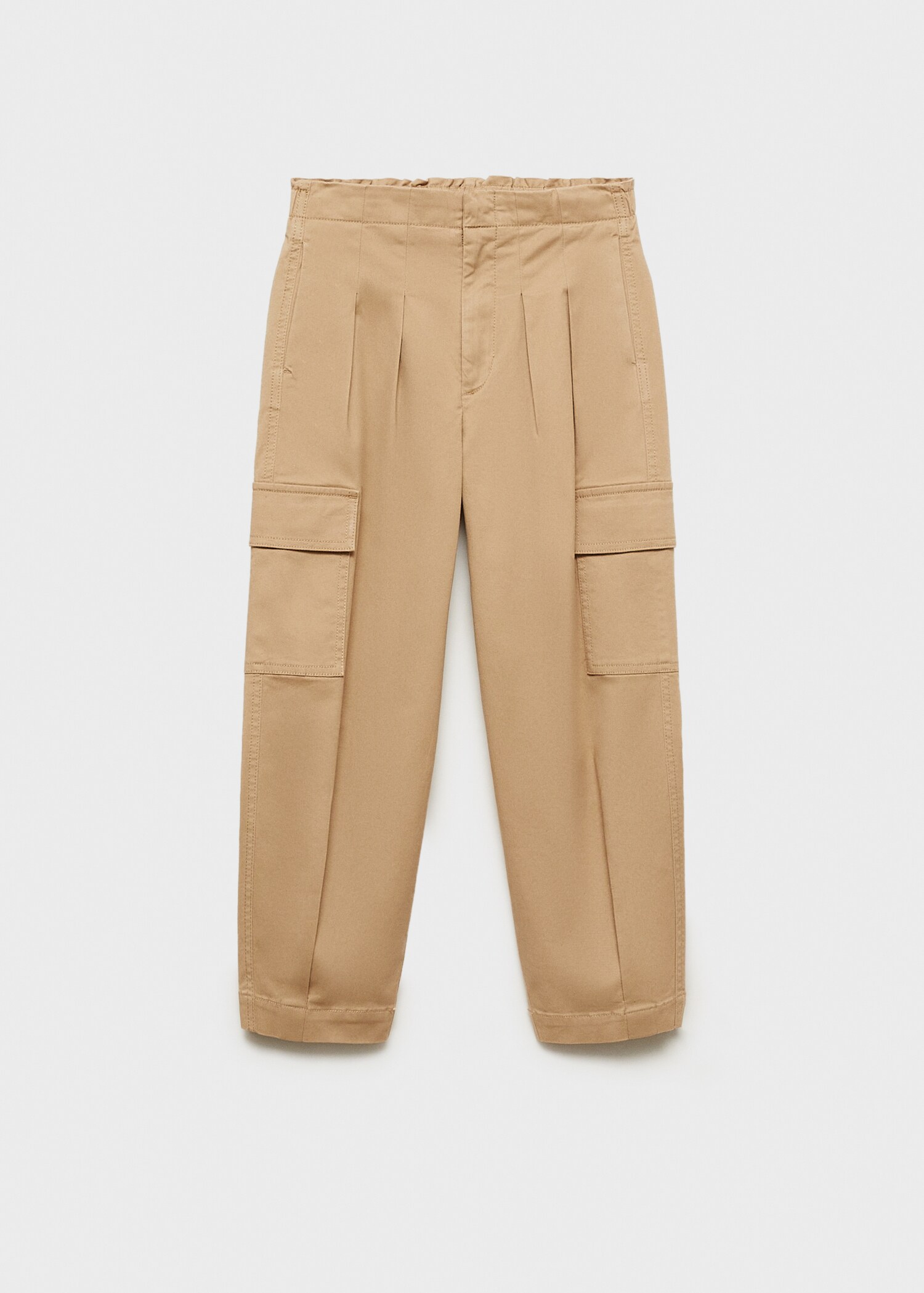 Pleated cargo pants - Article without model