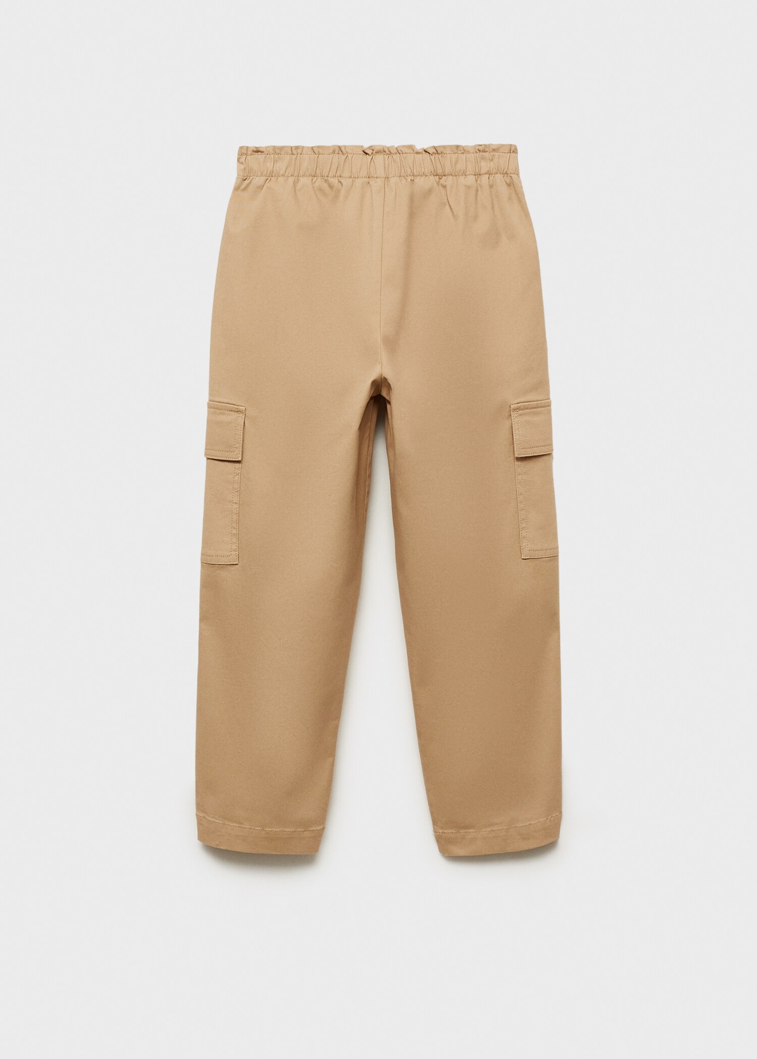 Pleated cargo pants - Reverse of the article