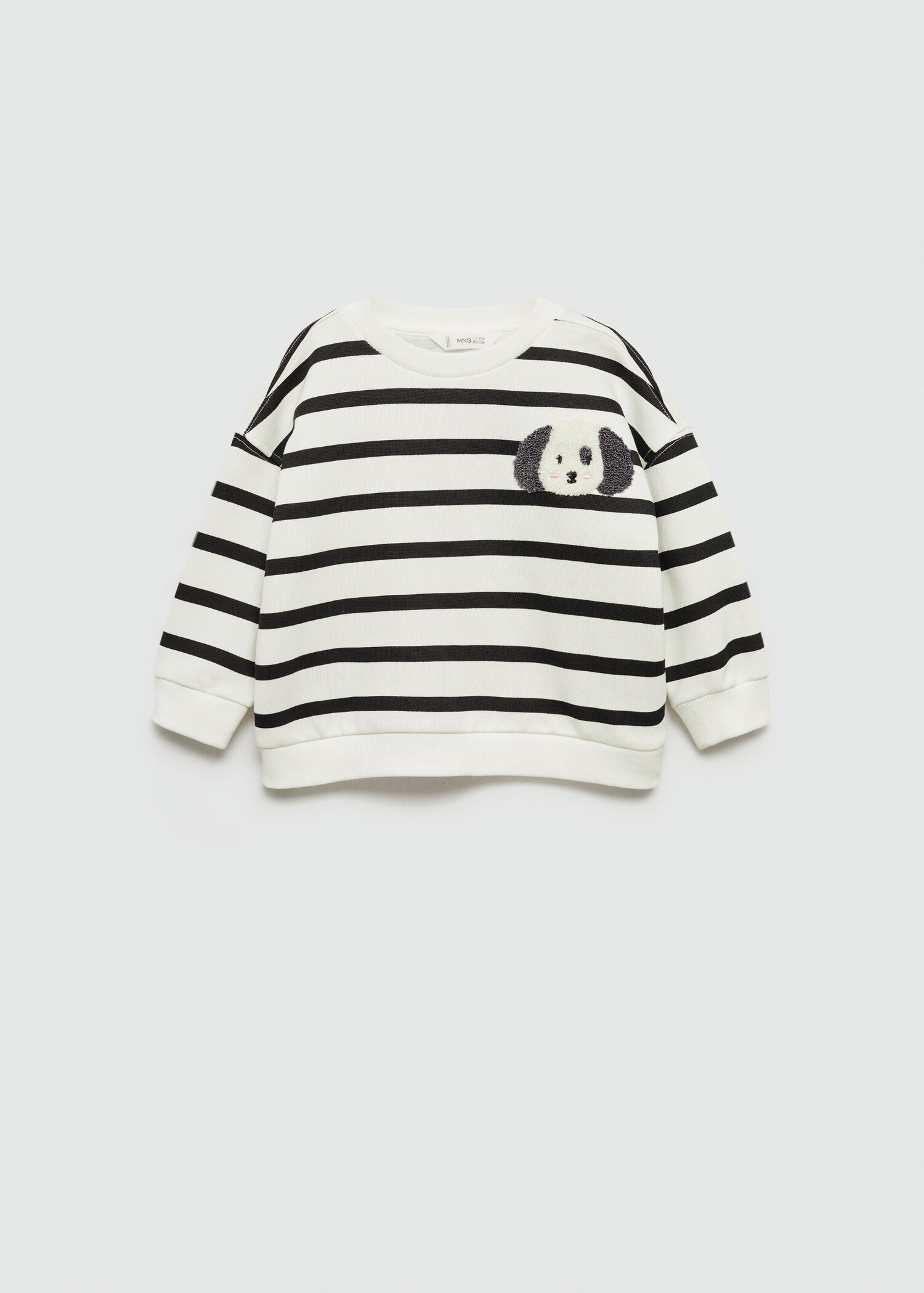 Sweat-shirt imprimé rayures - Article sans modèle