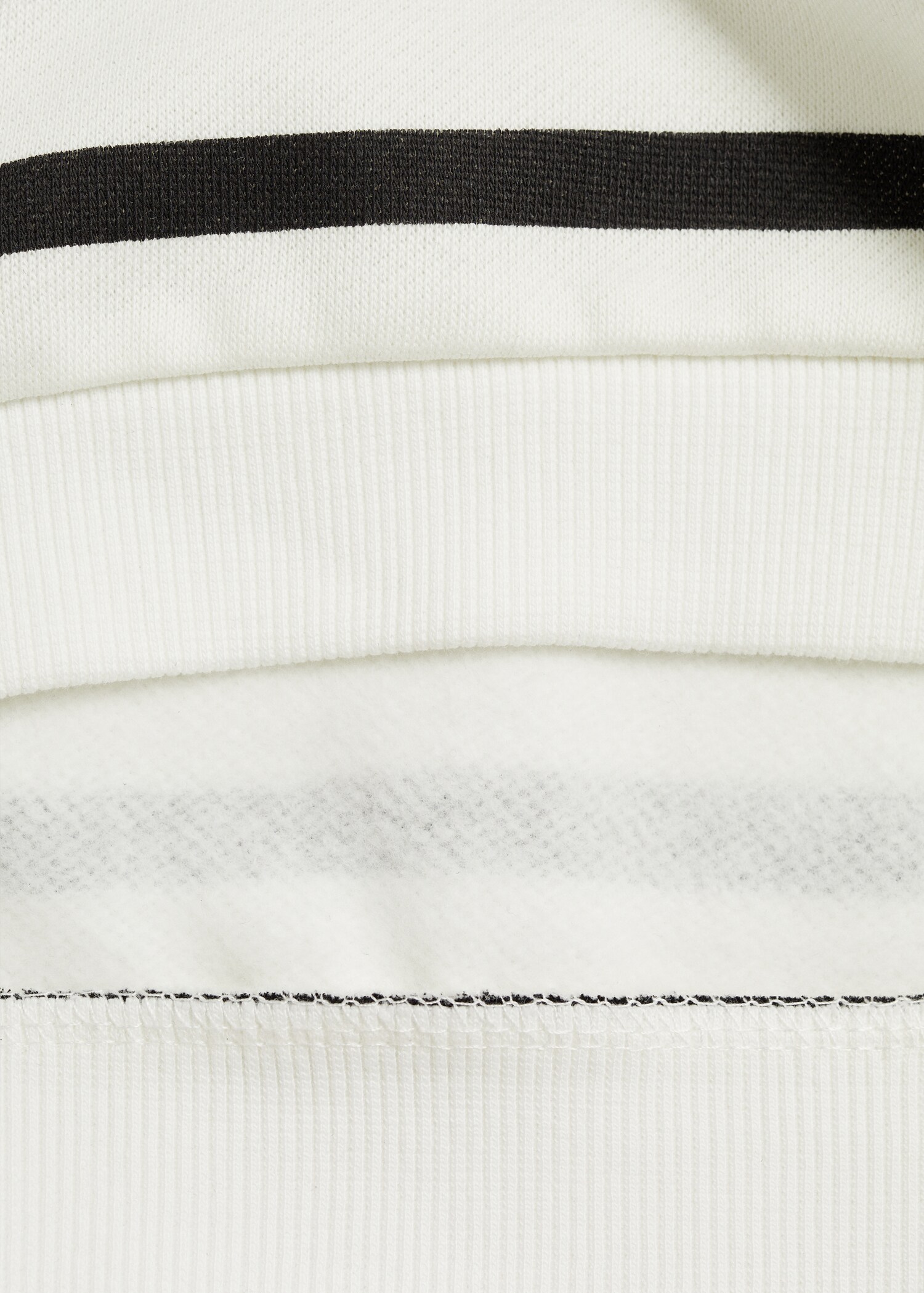 Sweat-shirt imprimé rayures - Détail de l'article 0