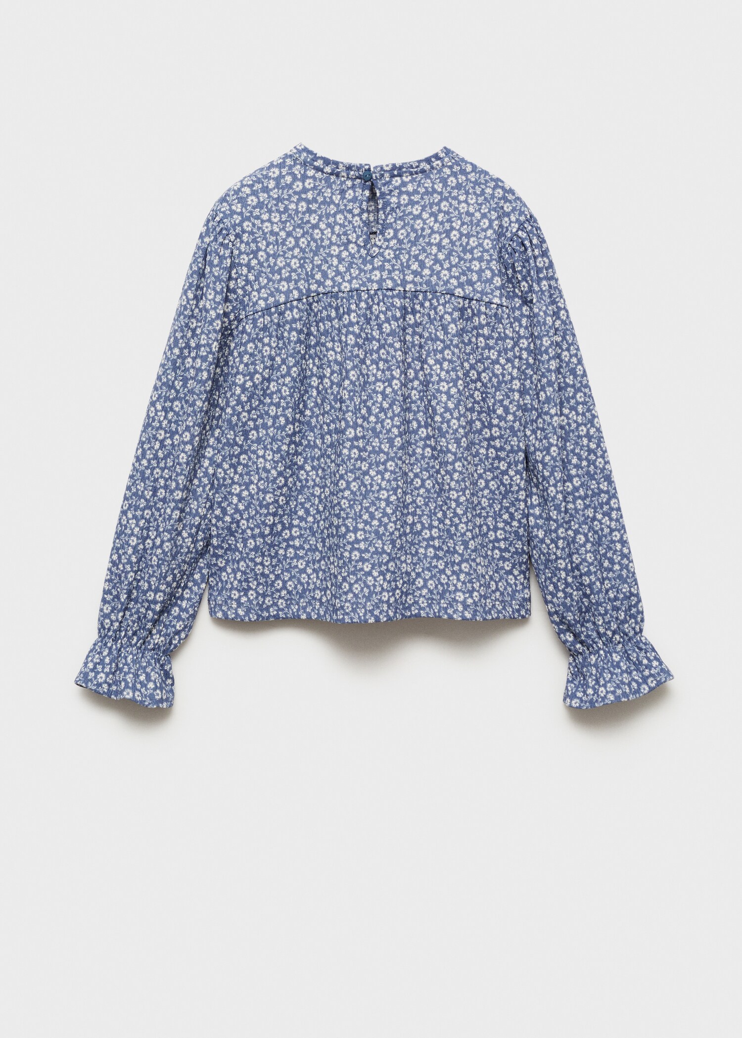 Floral print blouse - Reverse of the article