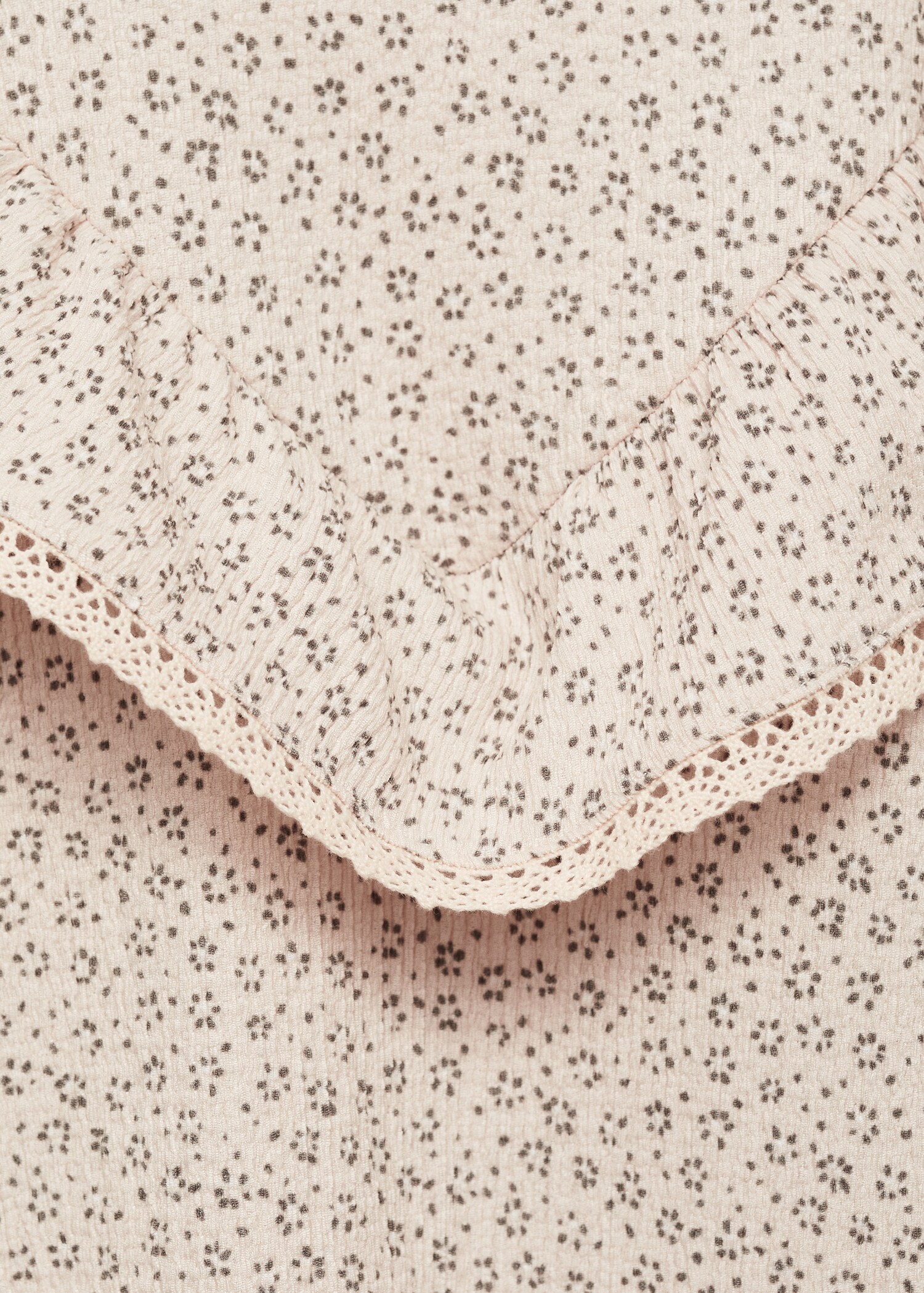 Ruffled floral blouse - Details of the article 8