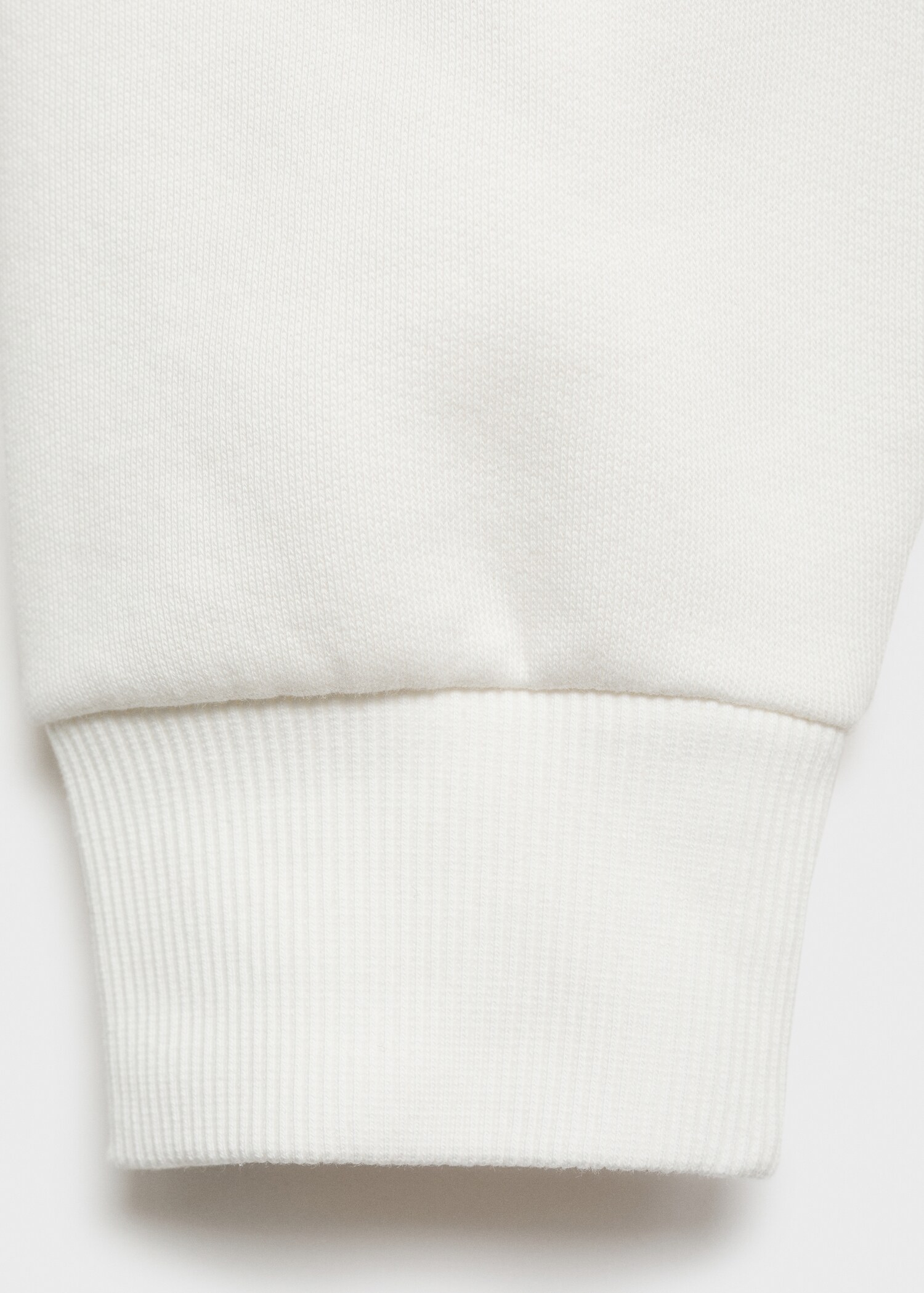 Embroidered detail cotton sweatshirt - Details of the article 0