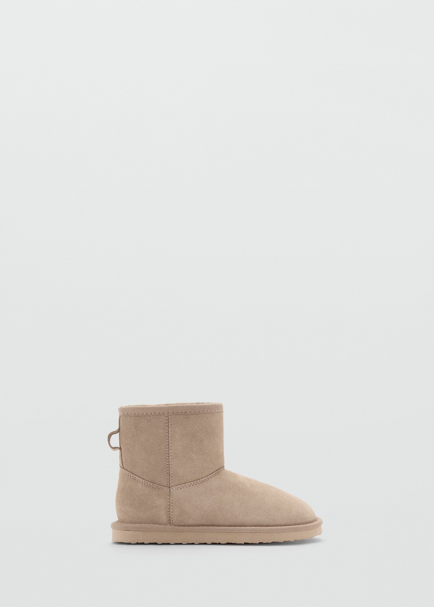 Ankle boots with leather-effect lining - Article without model