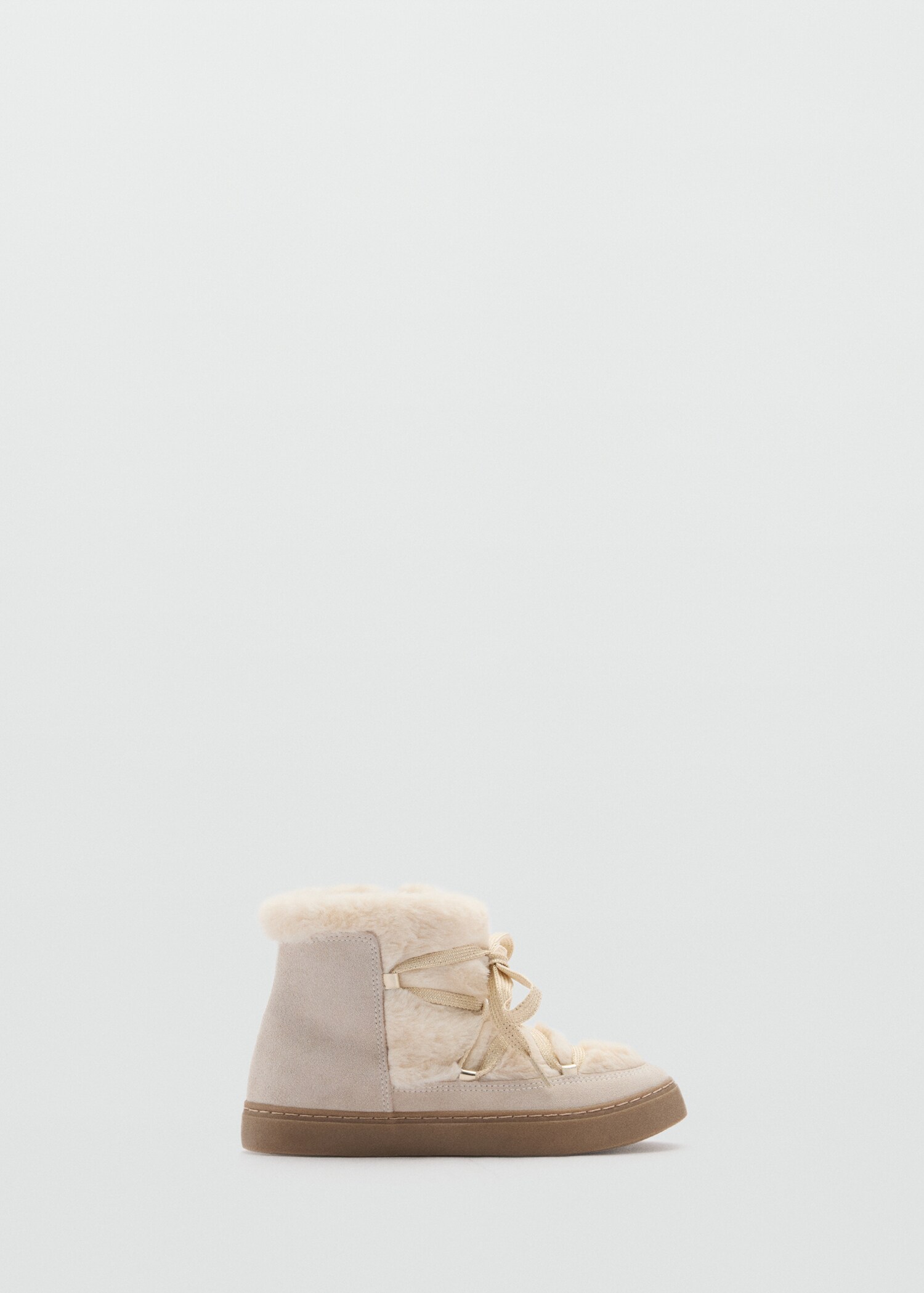 Fur leather ankle boots - Article without model