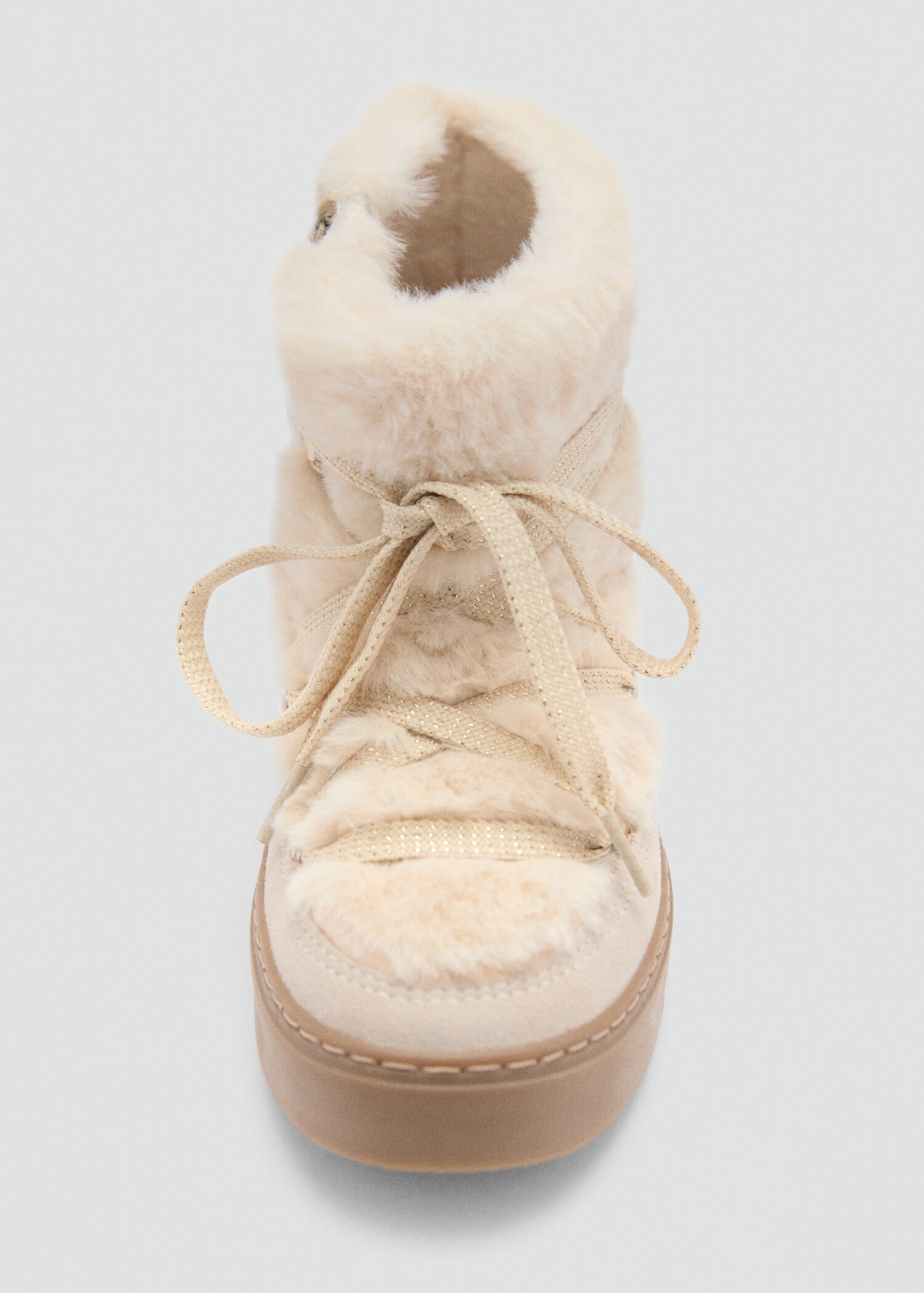 Fur leather ankle boots - Details of the article 3