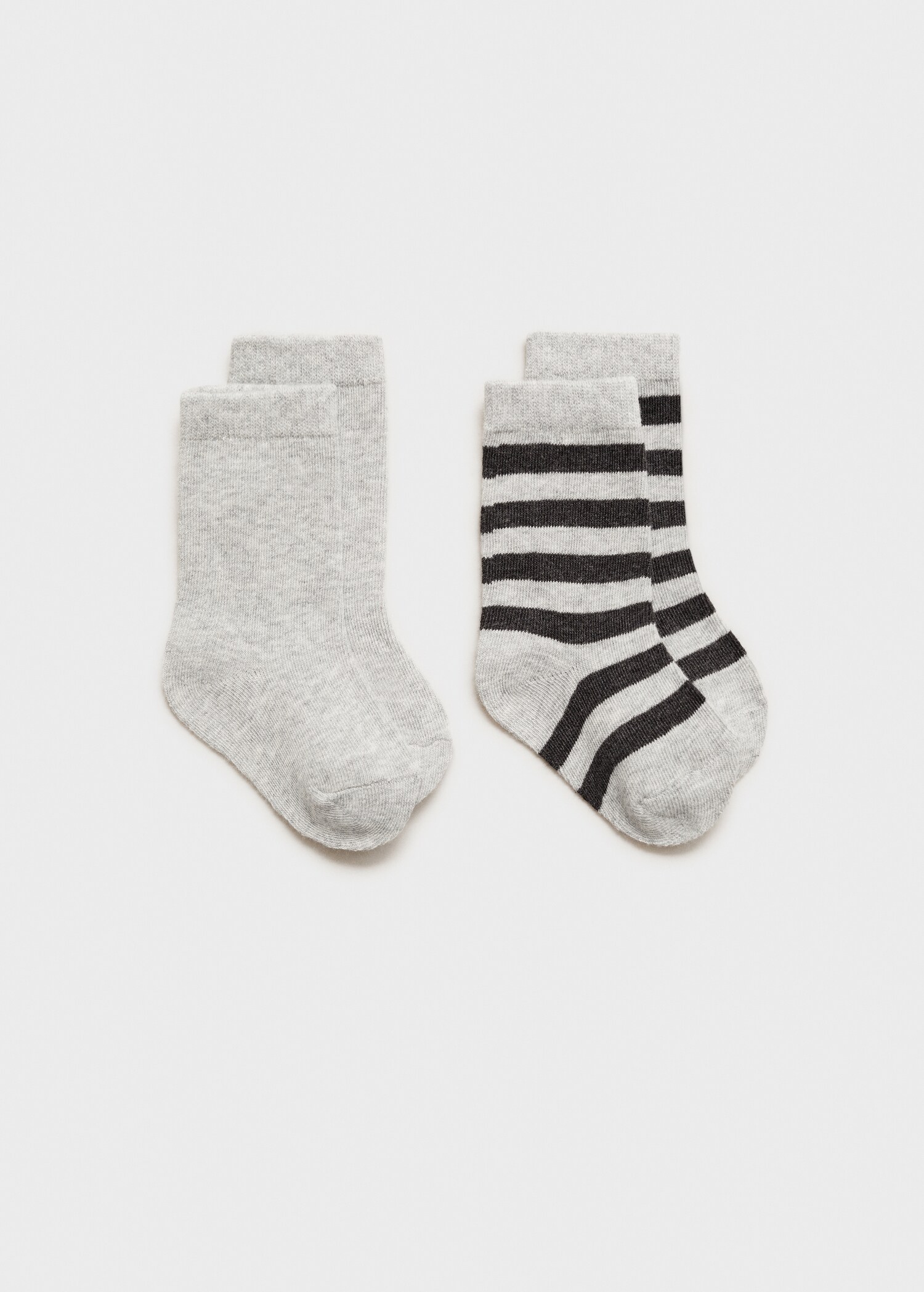 2 pack striped socks - Article without model