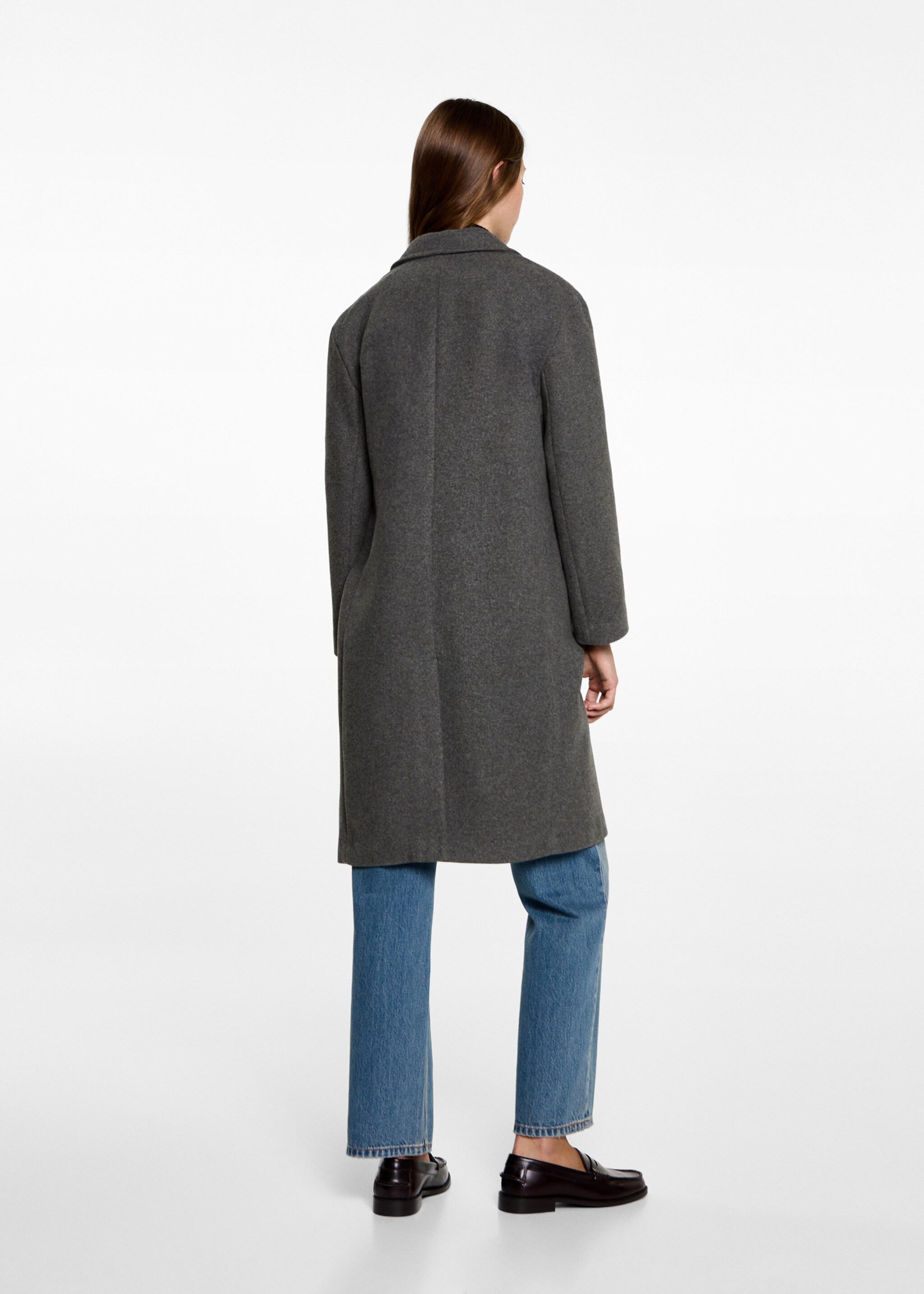 Abric handmade - Revers de l'article, Gris. Ref: 77017114-00.