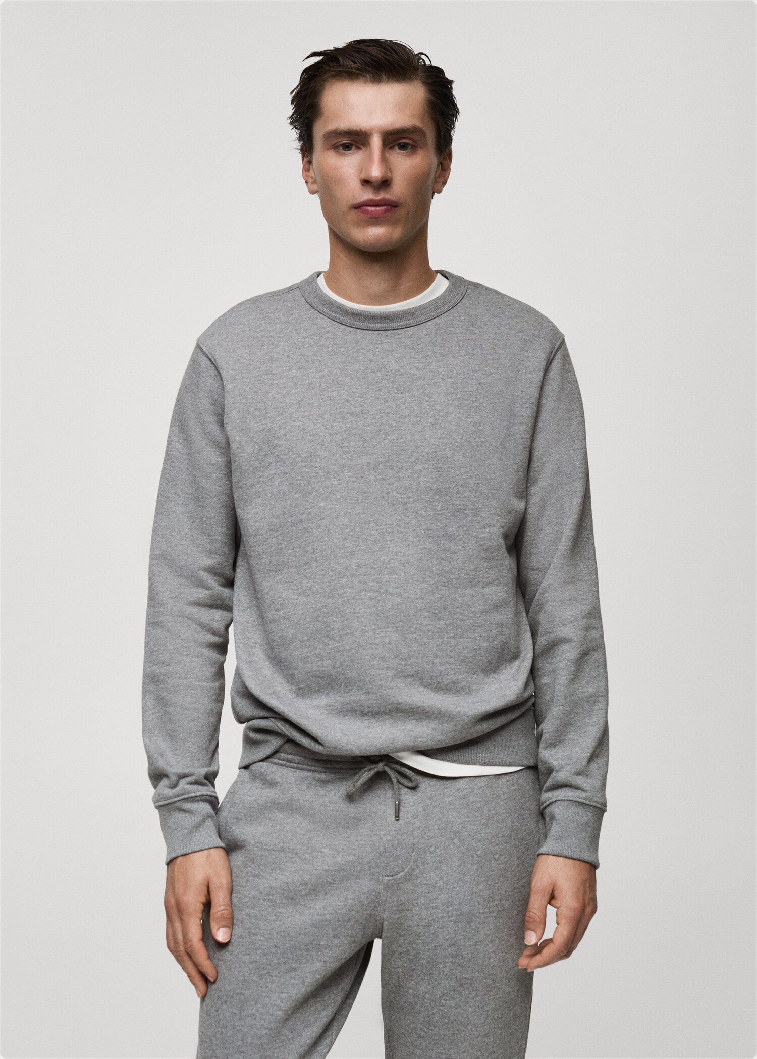 Plush cotton sweatshirt - Medium plane