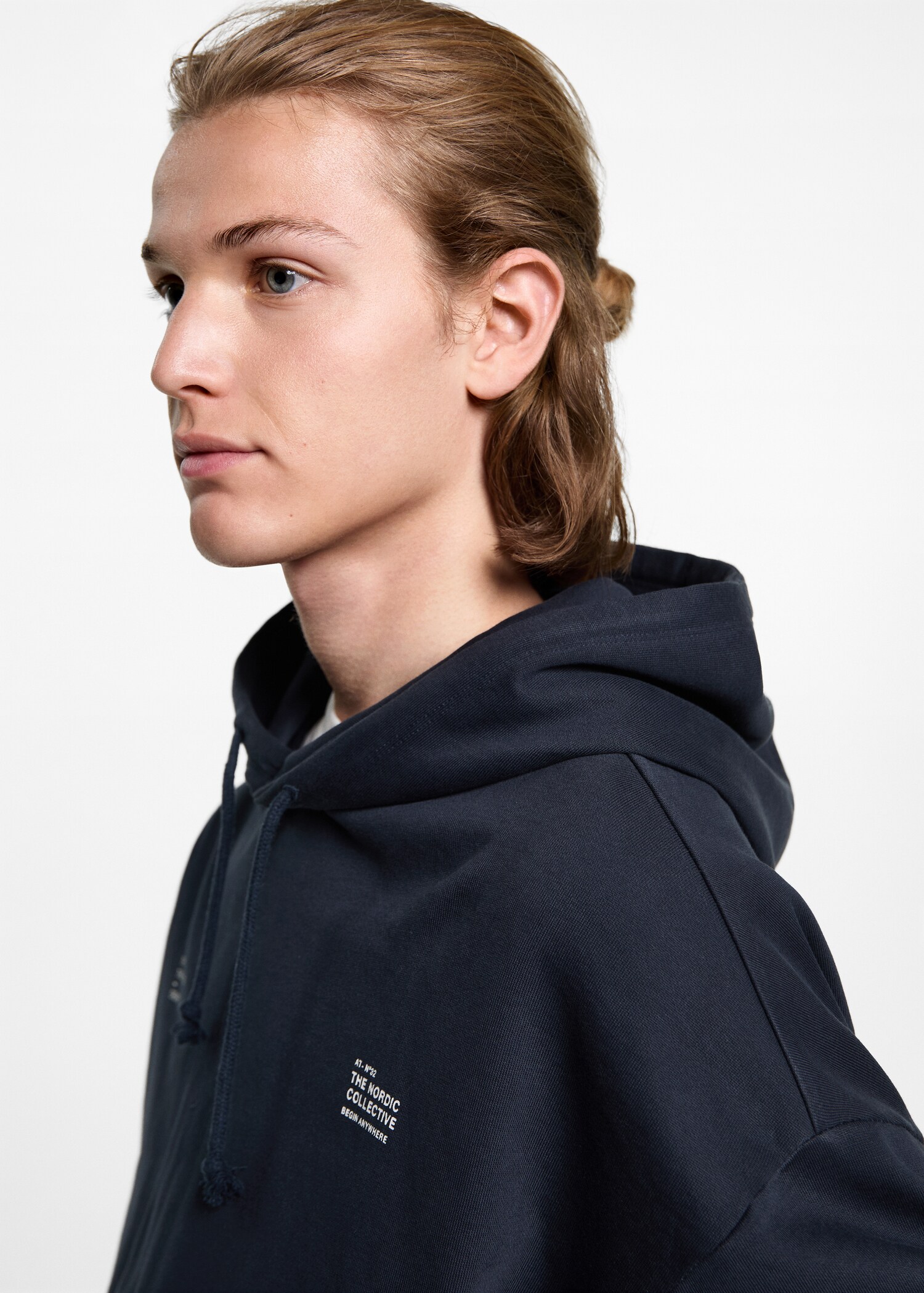 Sudadera estampada capucha - Detalle del artículo 1