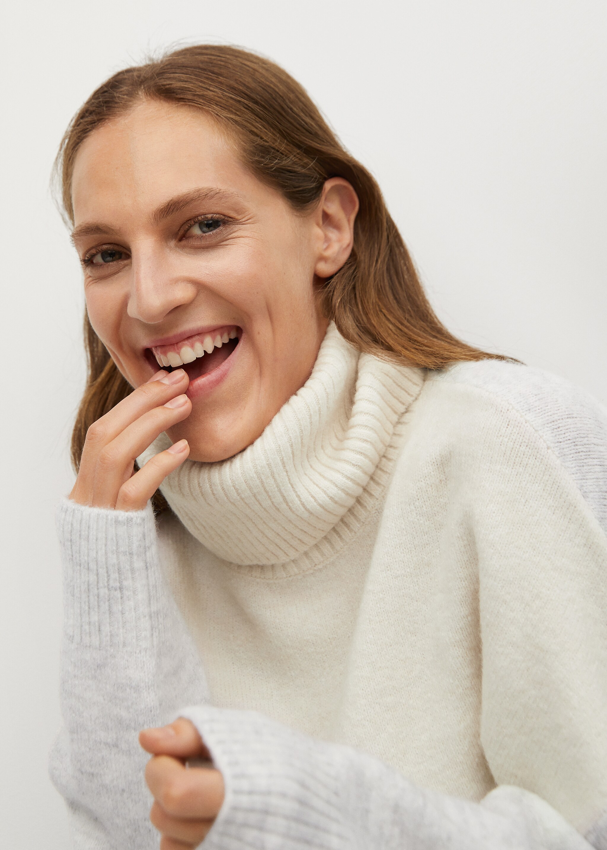 Jersey oversize cuello vuelto - Detalle del artículo 2