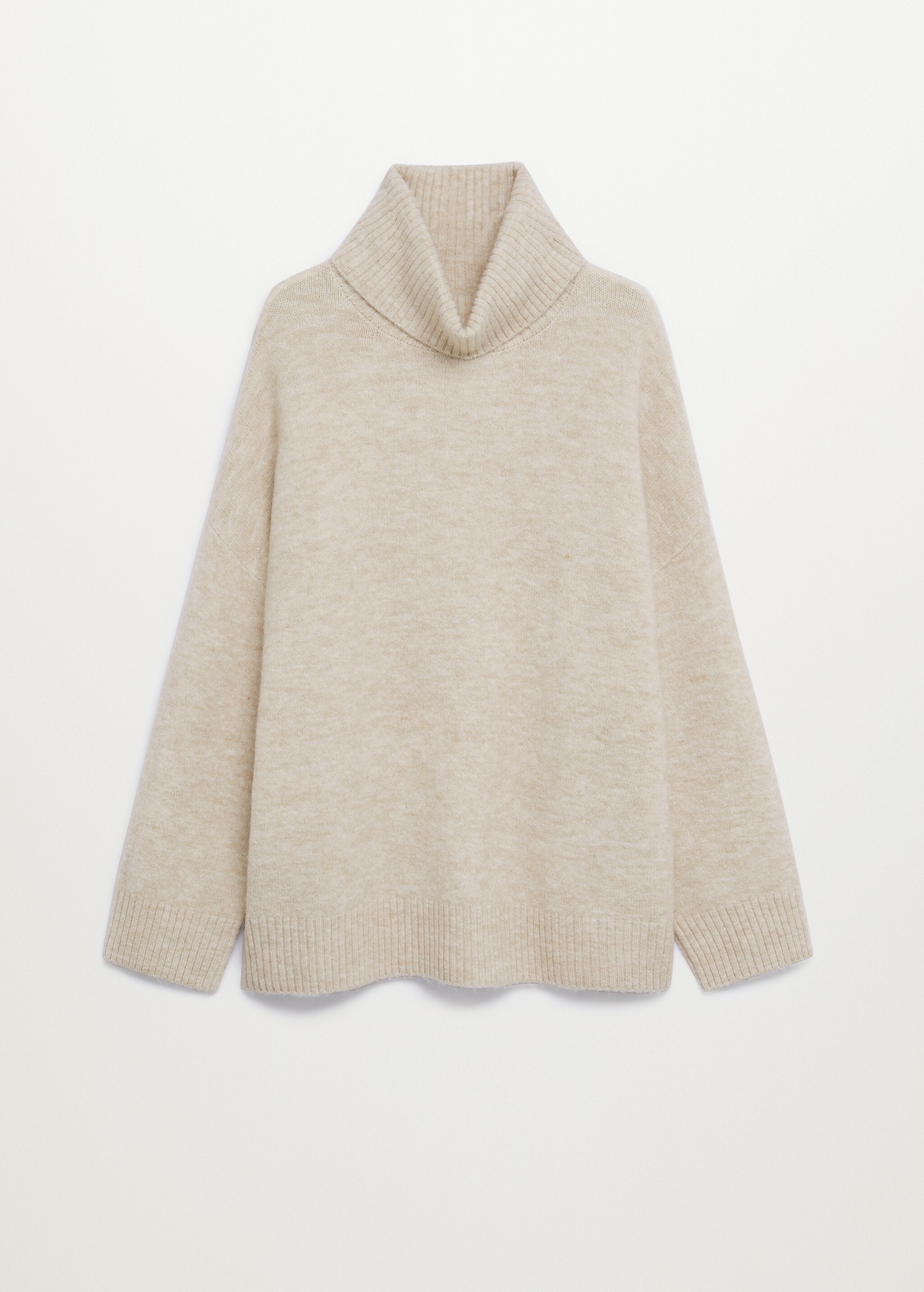 Jersey oversize cuello vuelto - Artículo sin modelo