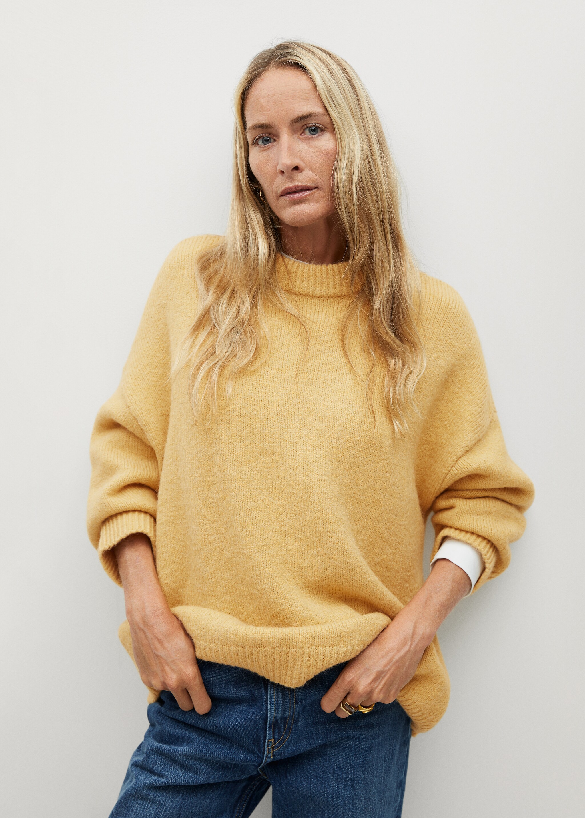 Jersey punto oversize - Plano medio