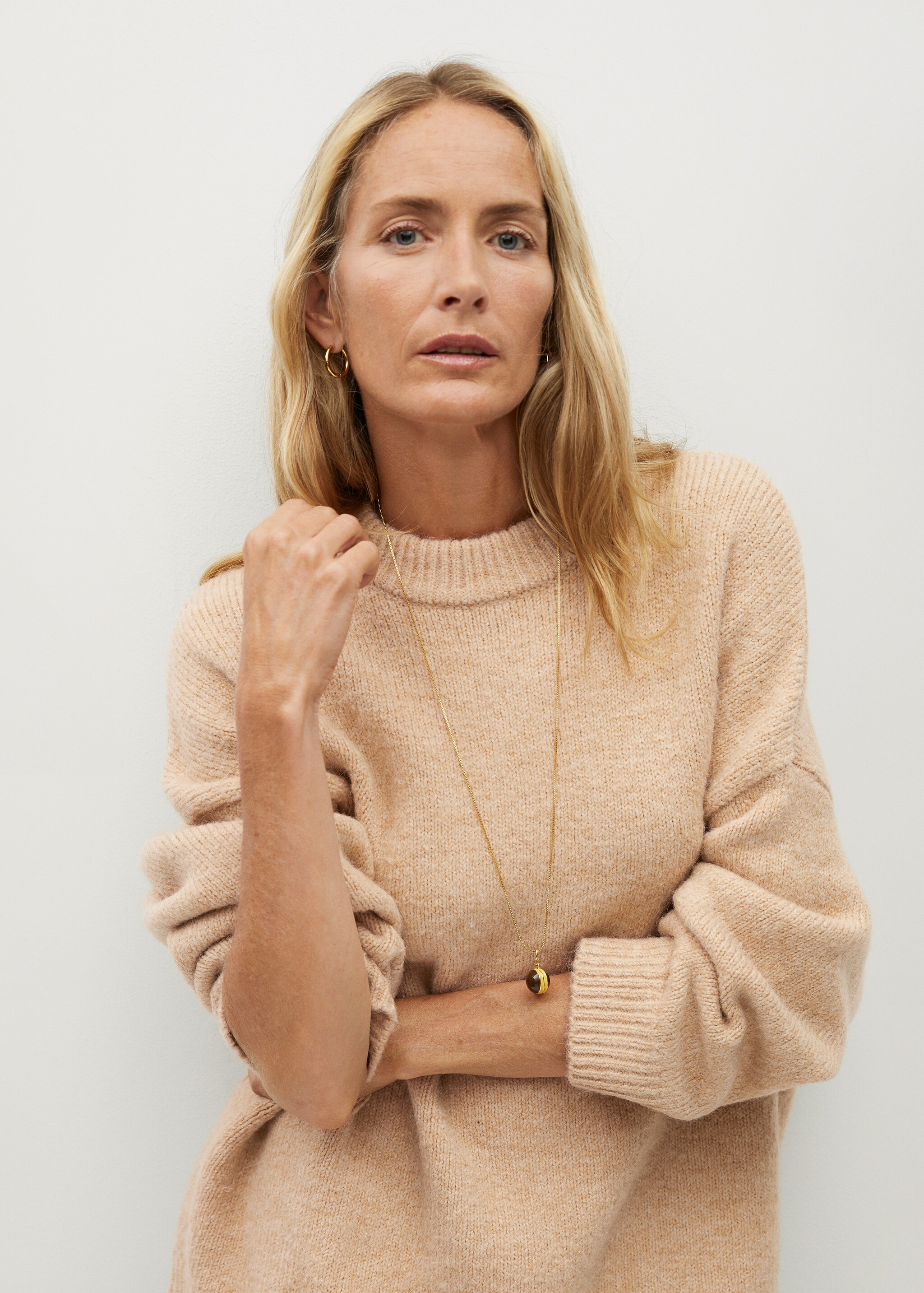 Jersey punto oversize - Plano medio