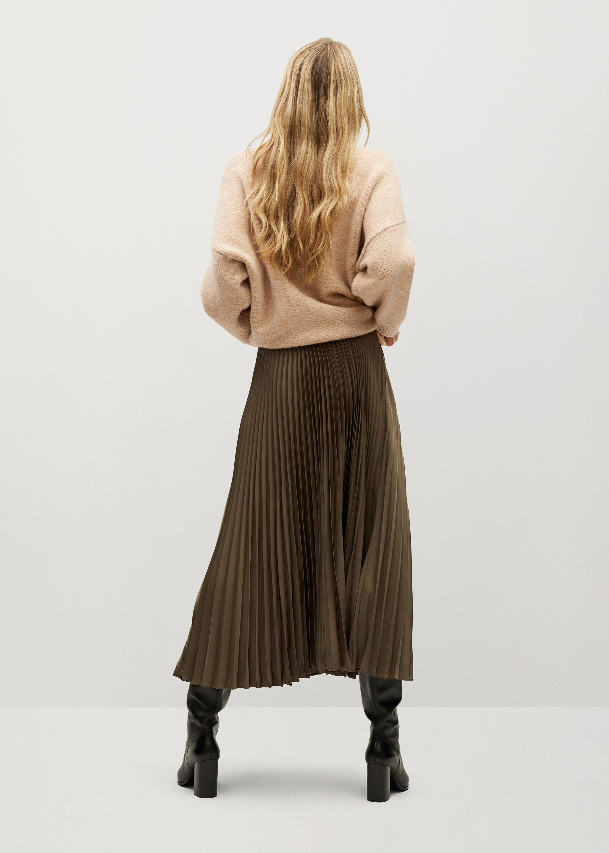Jersey punto oversize - Reverso del artículo