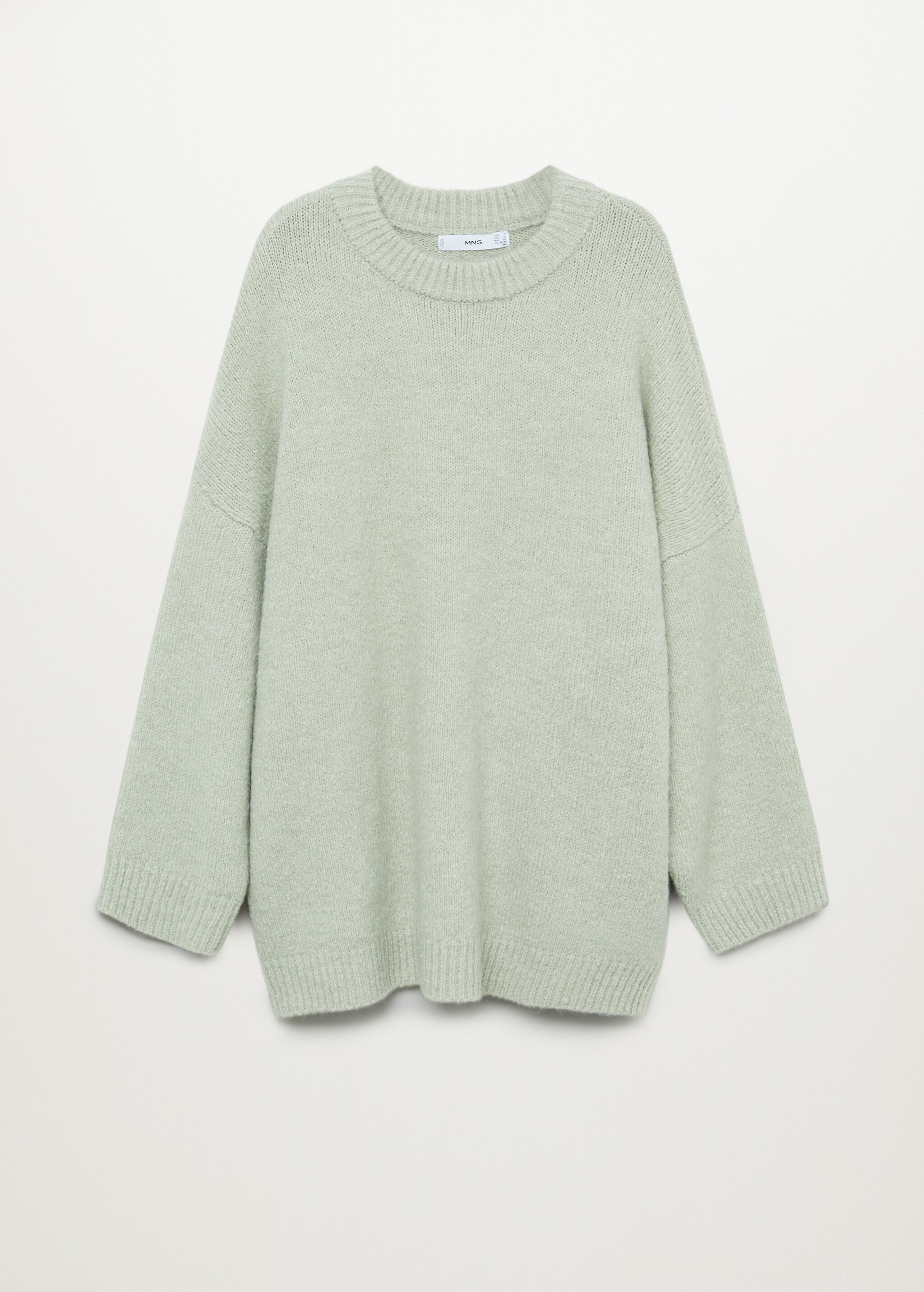Oversize knit sweater - Article without model