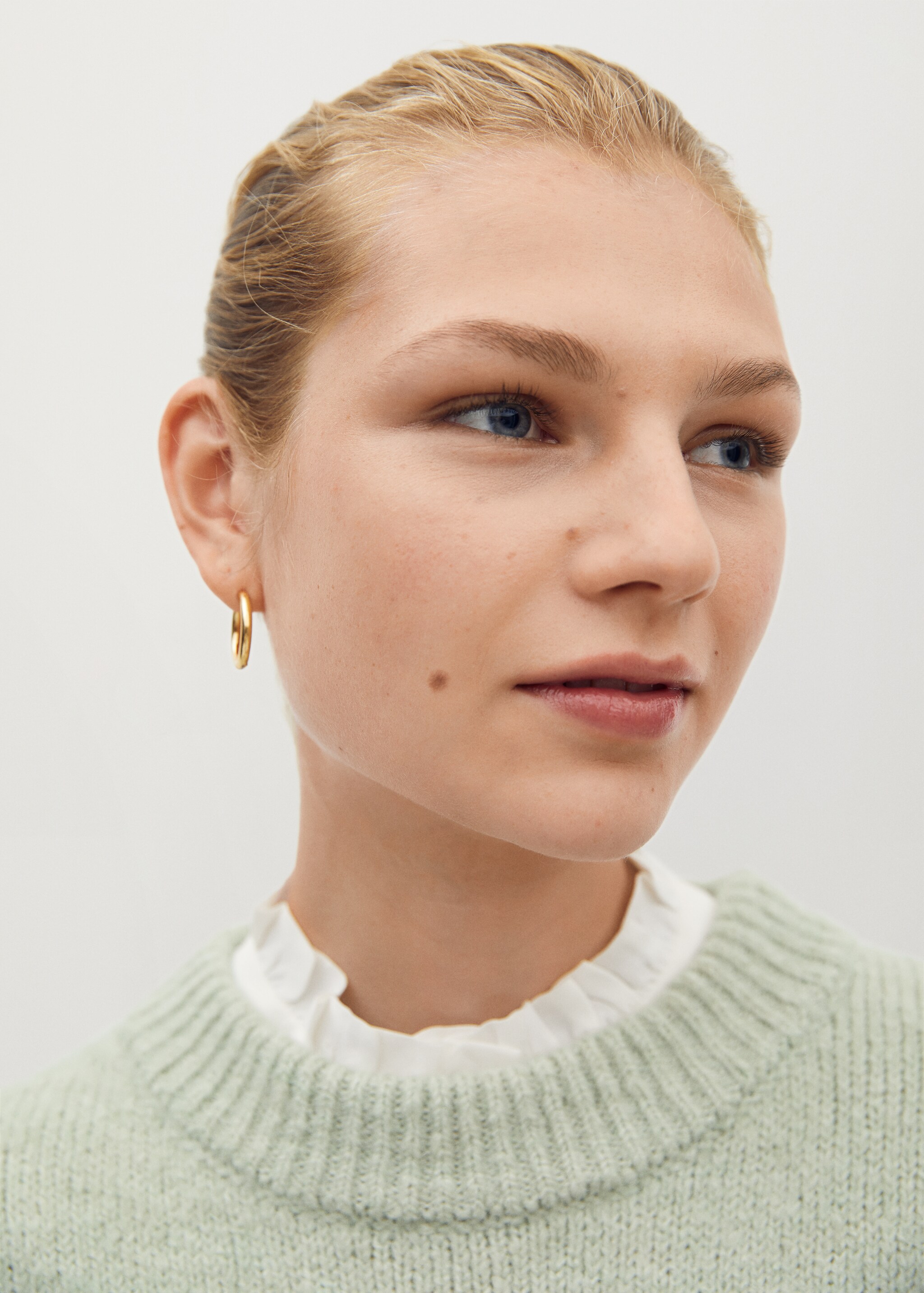 Oversize knit sweater - Details of the article 2