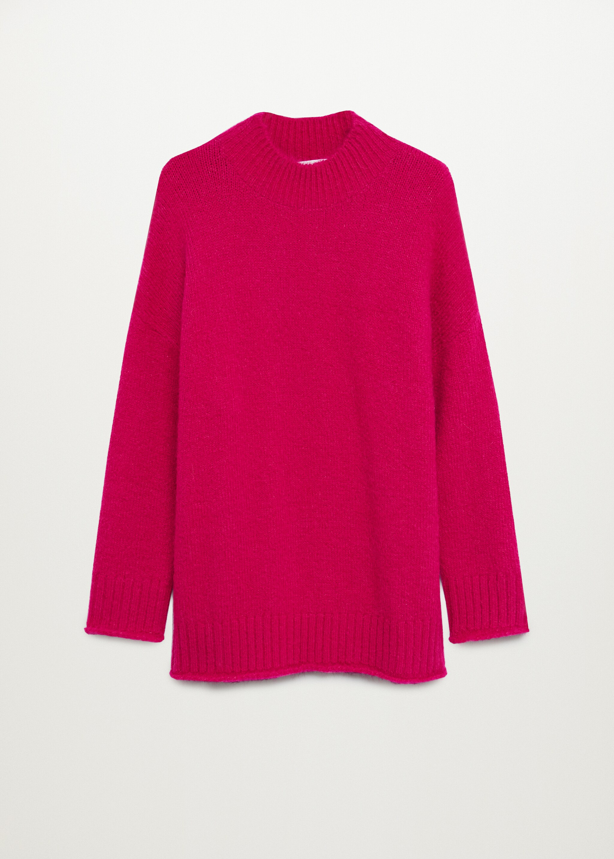 Textured knit sweater - Article without model