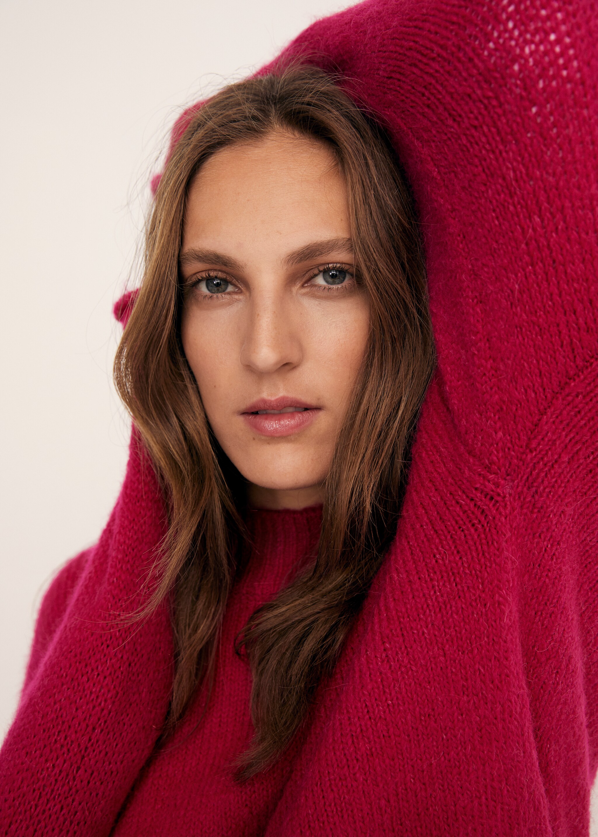 Textured knit sweater - Details of the article 6